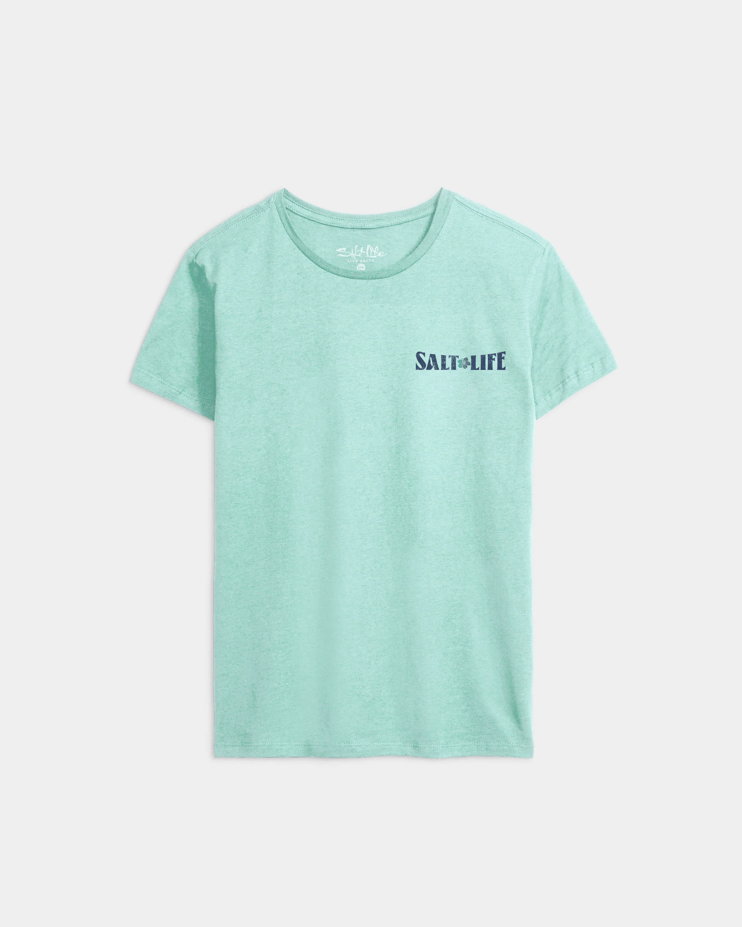 Women’s Live Love Salt Mermaid Short Sleeve Tee - Image 2