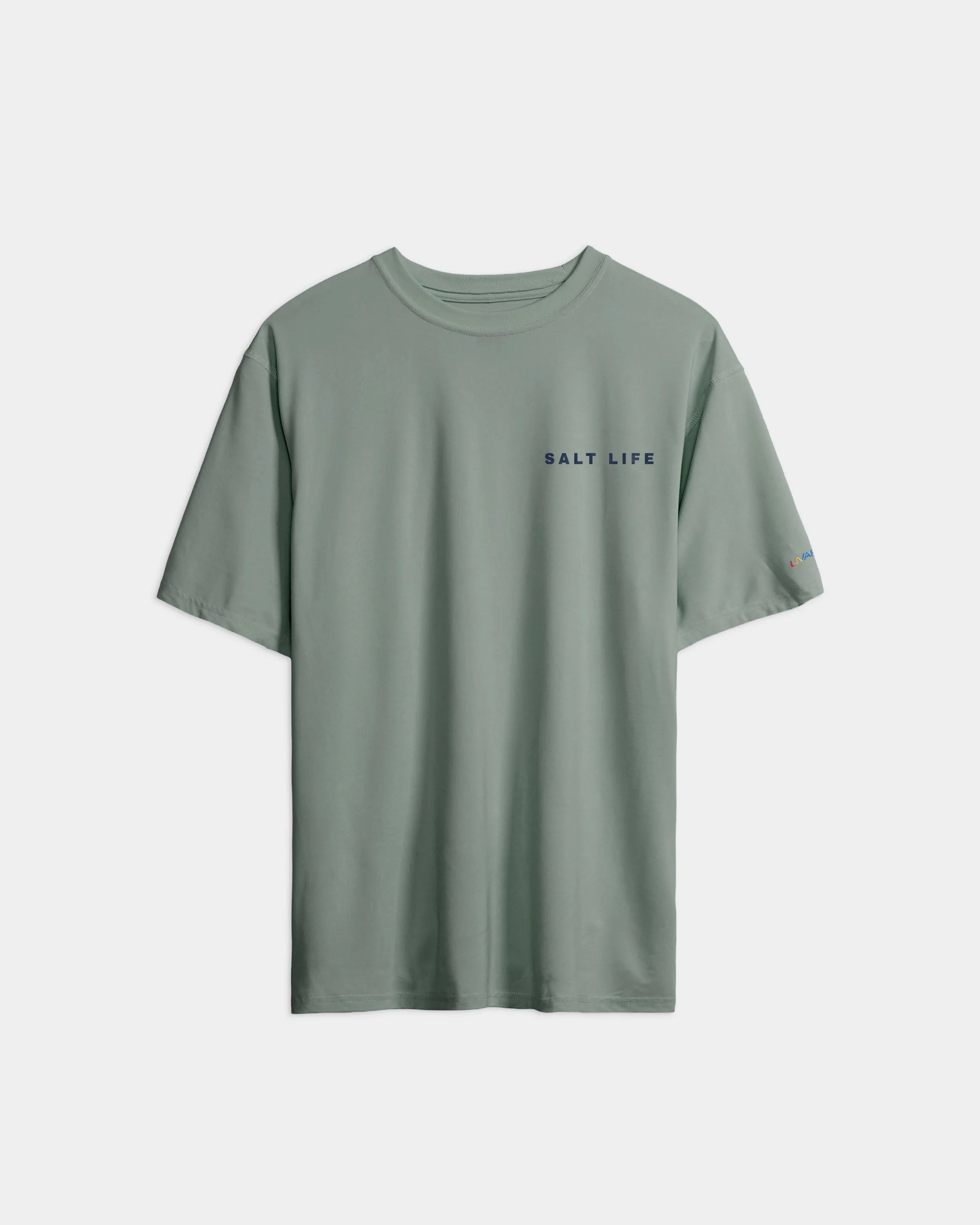 Men’s Livin Salty SLX Performance Short Sleeve Tee - Image 2