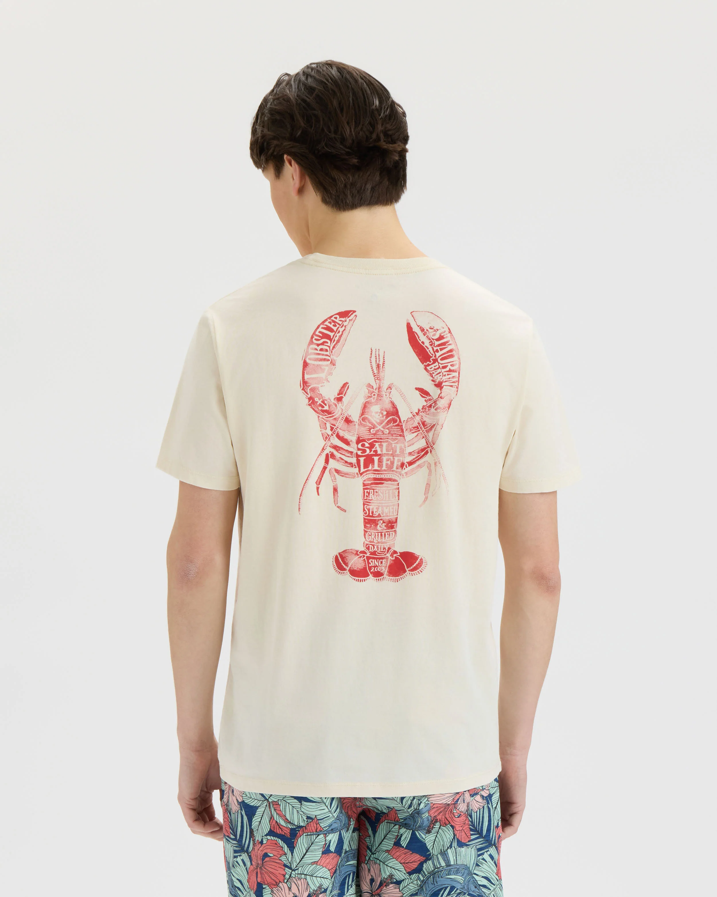 Men's Lobster Bar Salt Wash Tee - Image 5