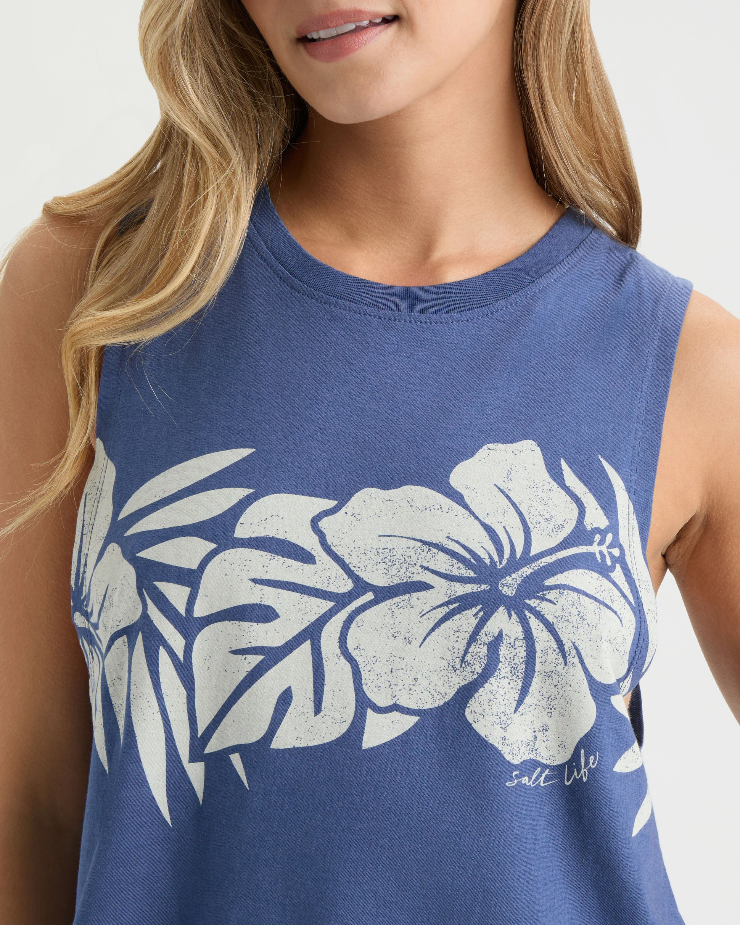 Women’s Loco Luau Muscle Tank - Image 6