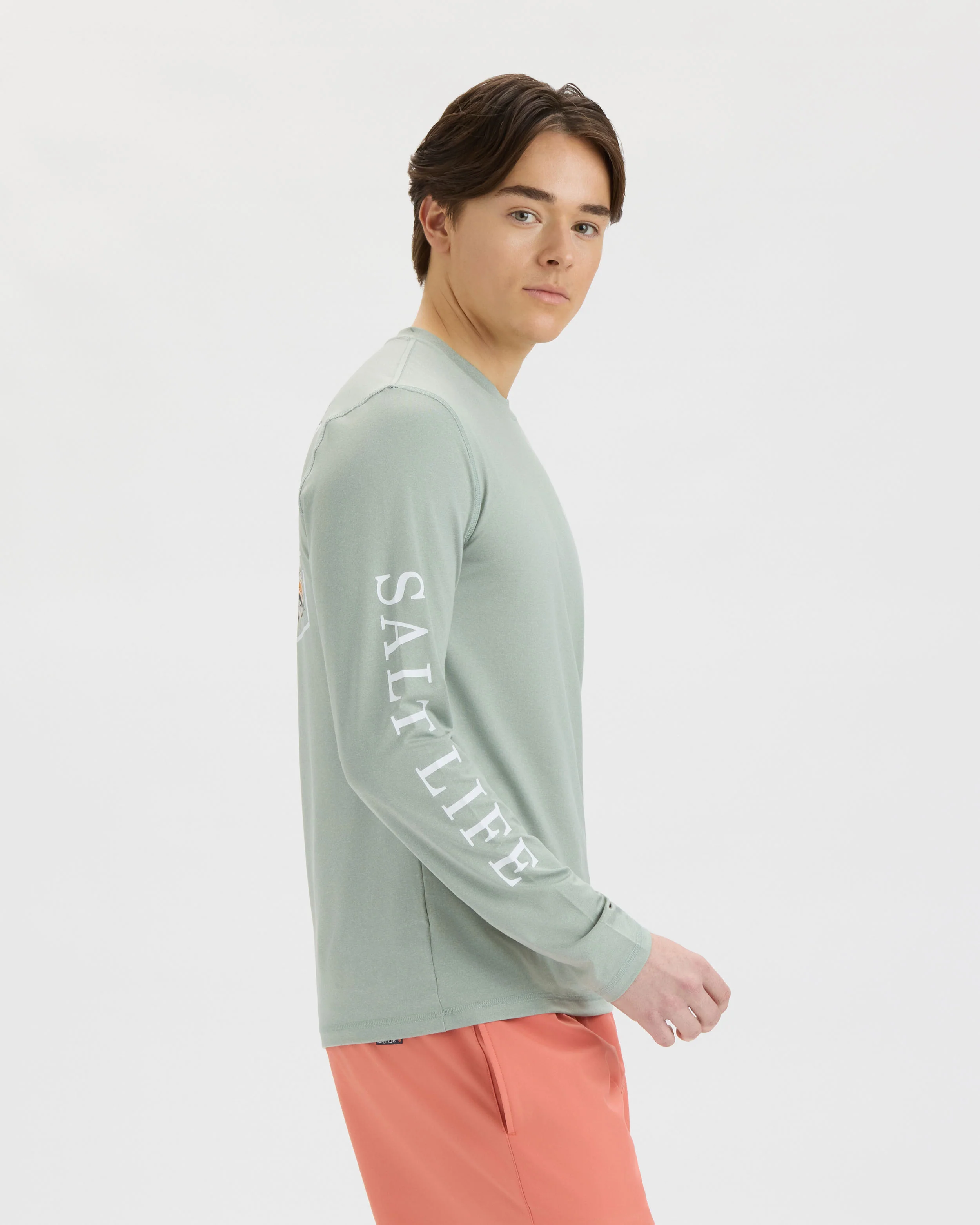 Men’s Lush Canopy Performance Long Sleeve Tee - Image 3