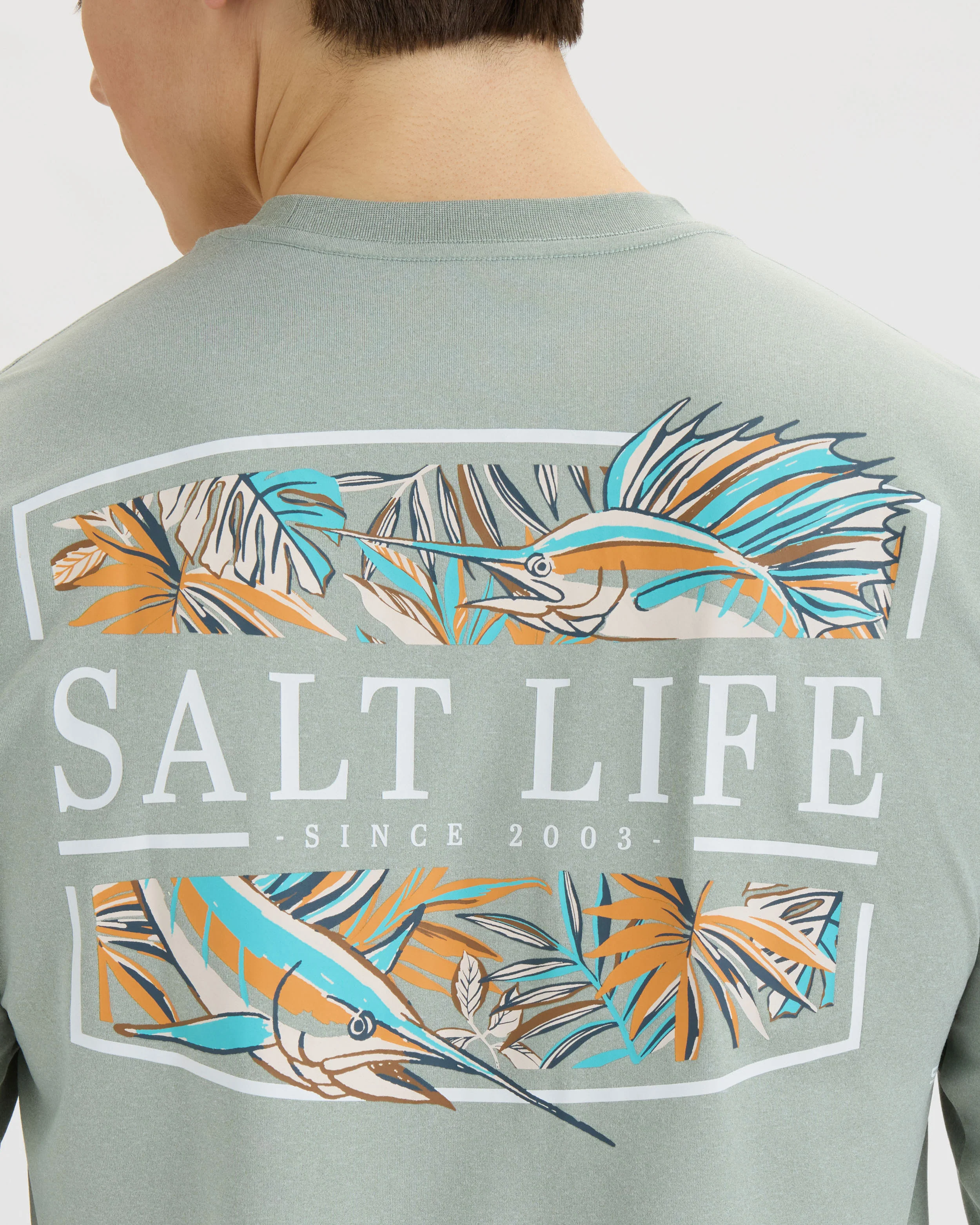 Men’s Lush Canopy Performance Long Sleeve Tee - Image 5