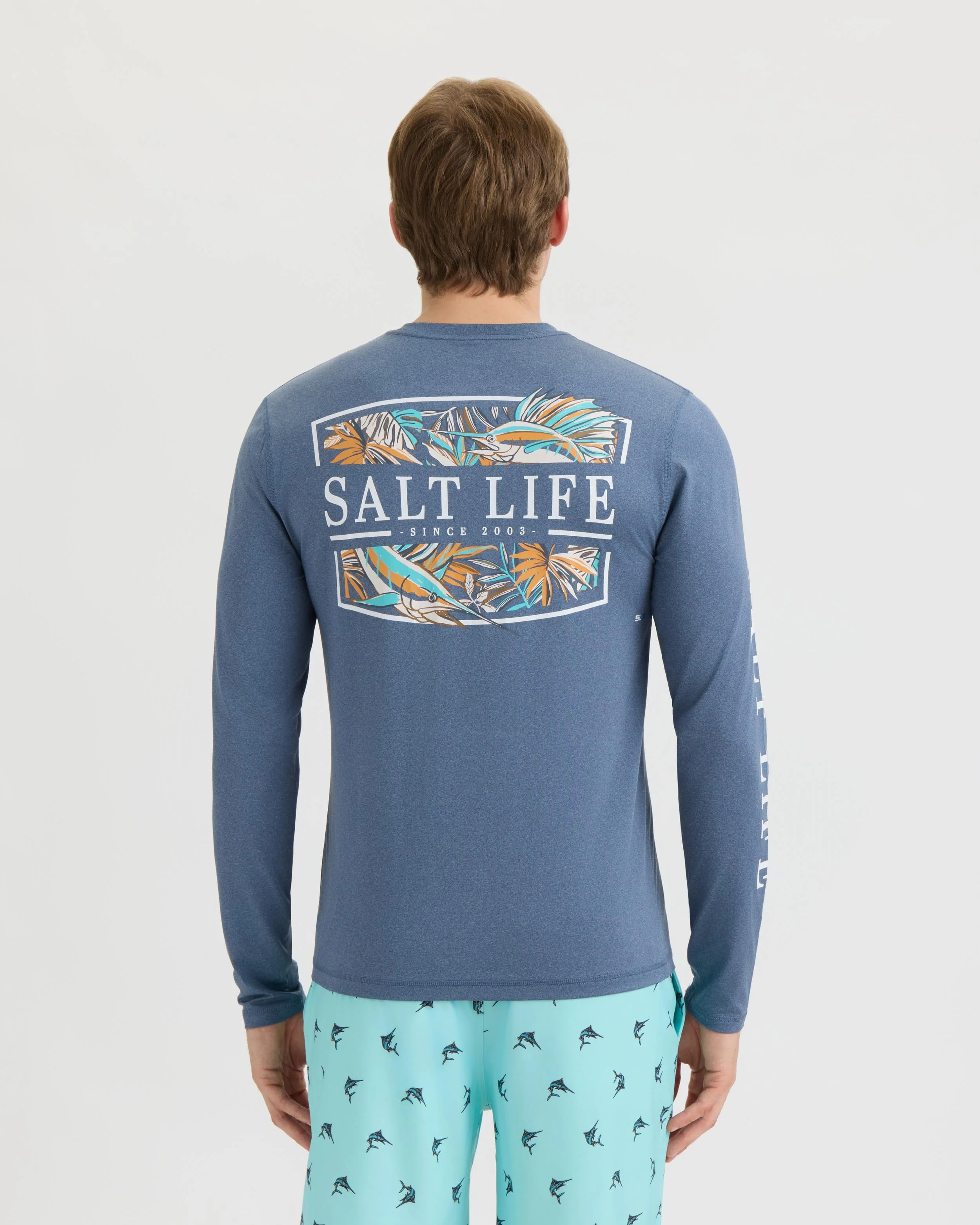 Men’s Lush Canopy Performance Long Sleeve Tee - Image 3