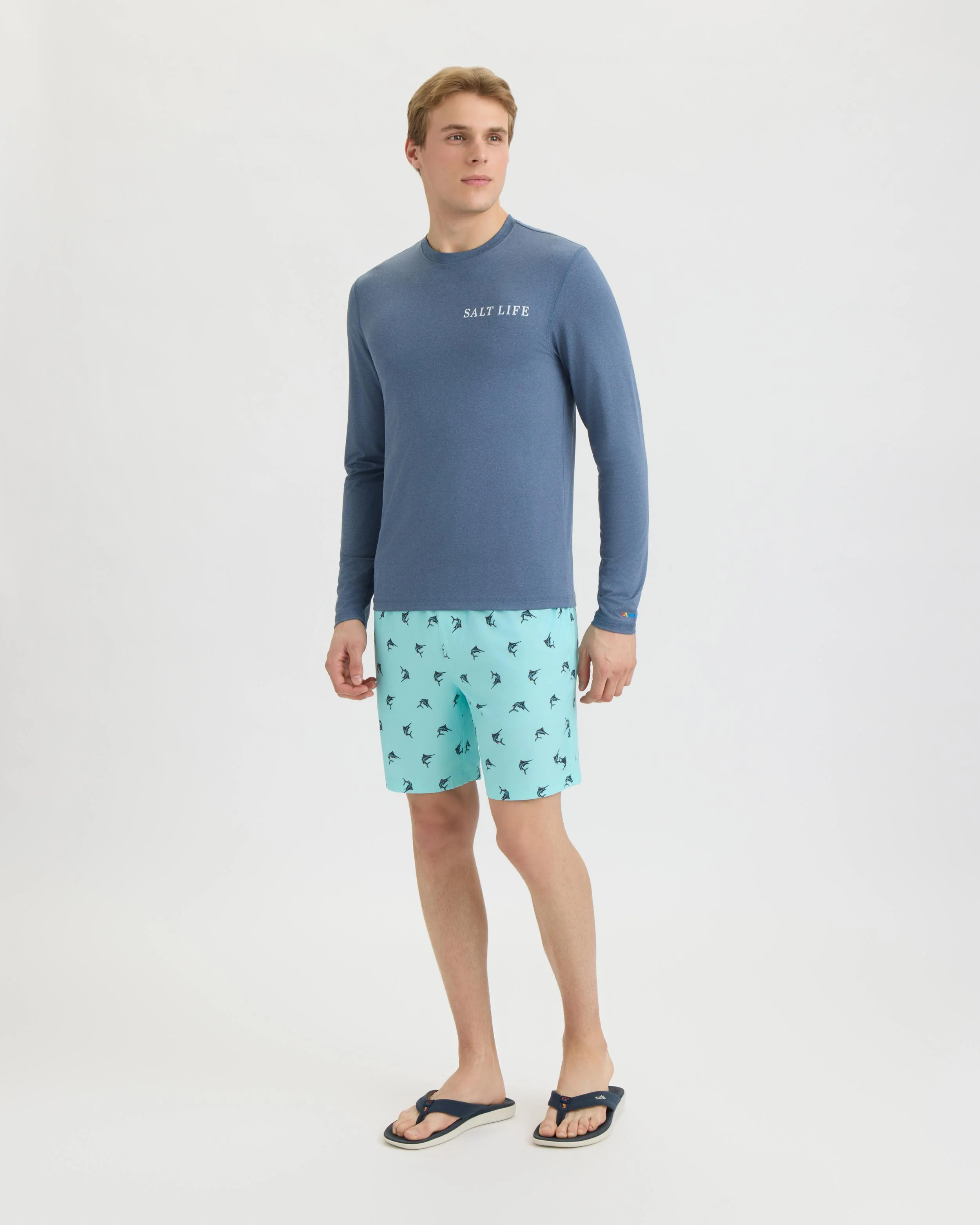 Men’s Lush Canopy Performance Long Sleeve Tee - Image 6