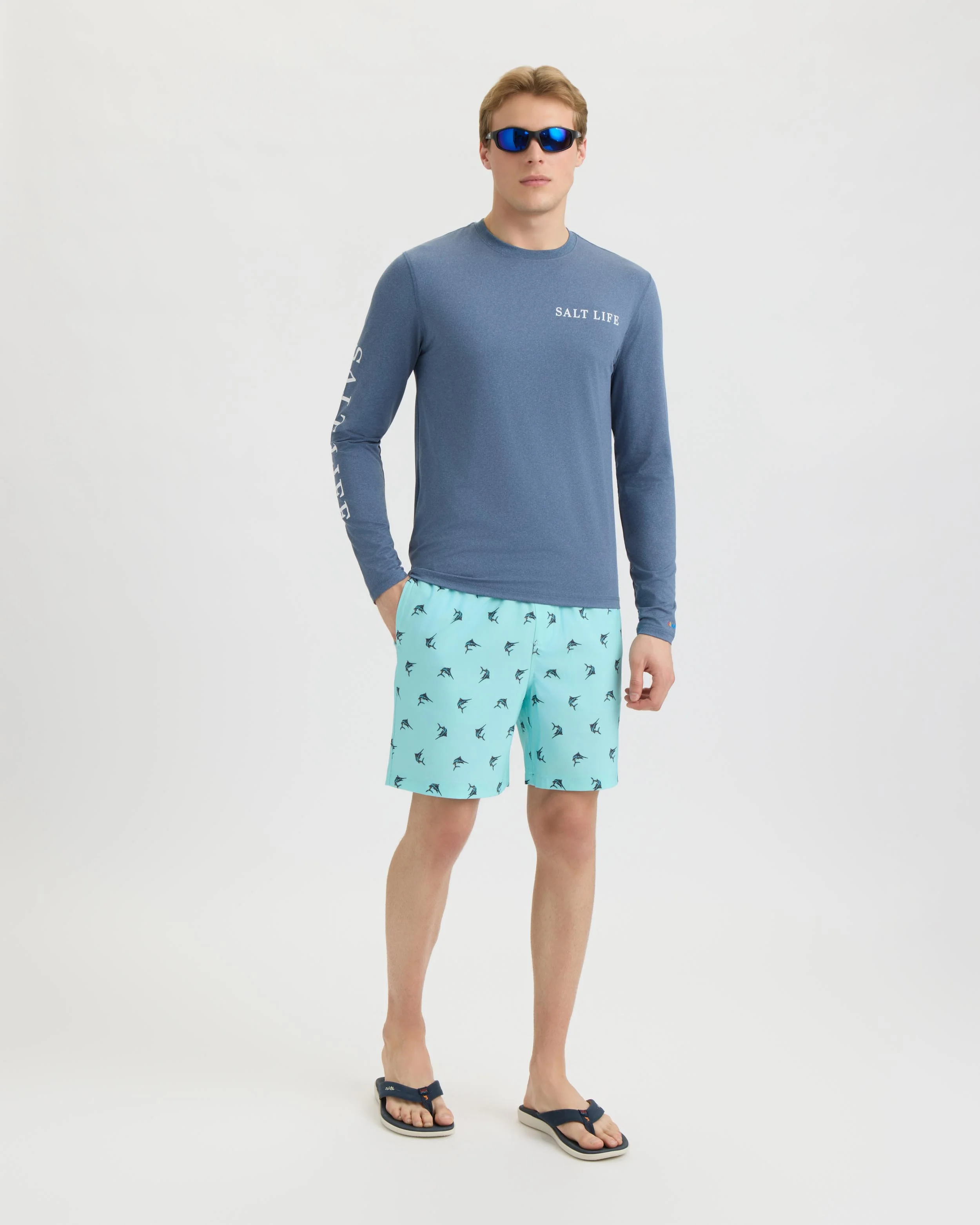 Men’s Lush Canopy Performance Long Sleeve Tee - Image 7