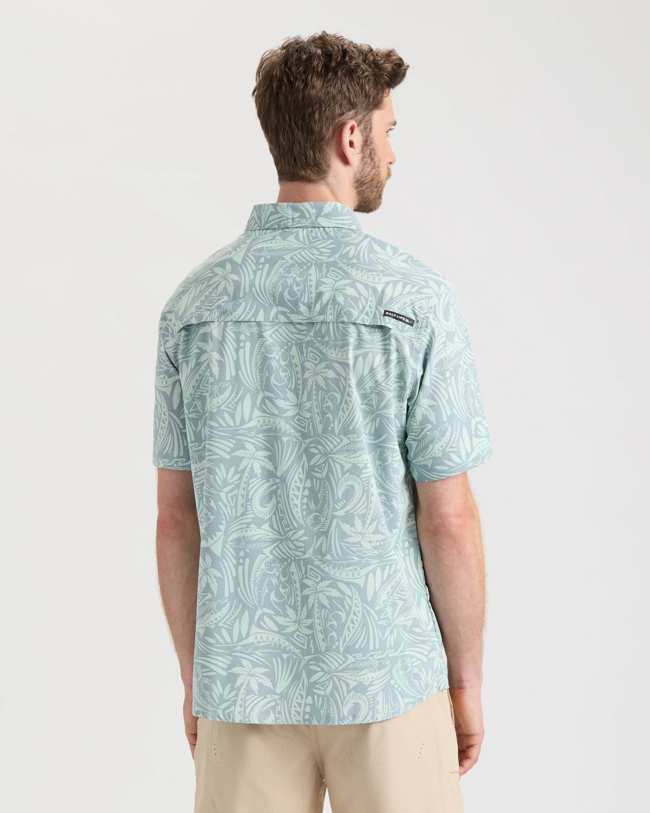 Men's Mahi Tribe Short Sleeve Performance Shirt - Image 4