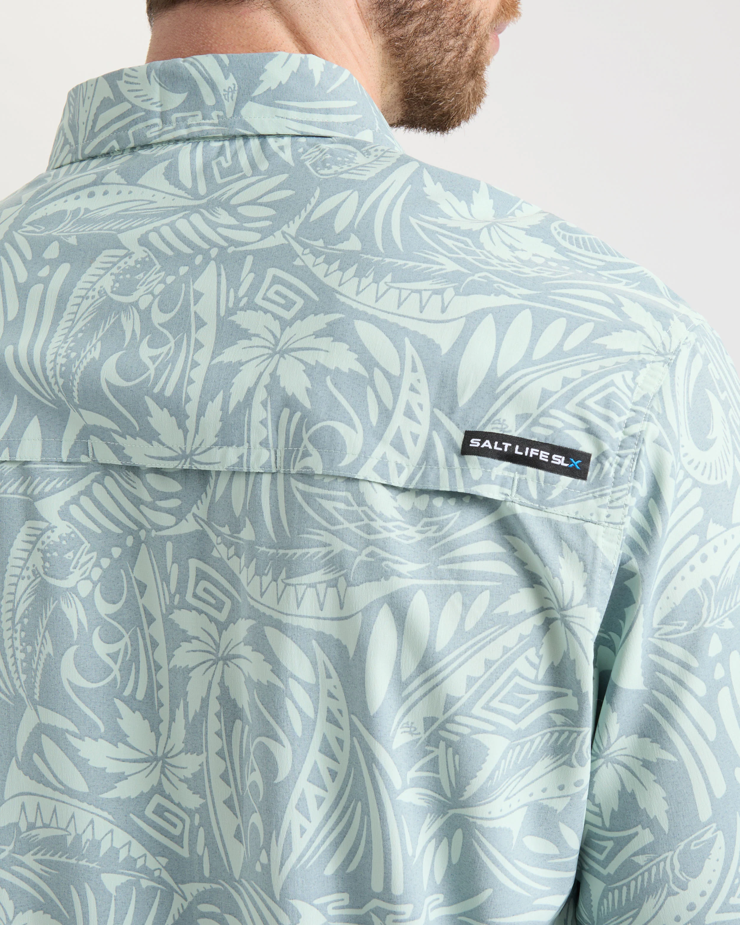 Men's Mahi Tribe Short Sleeve Performance Shirt - Image 5