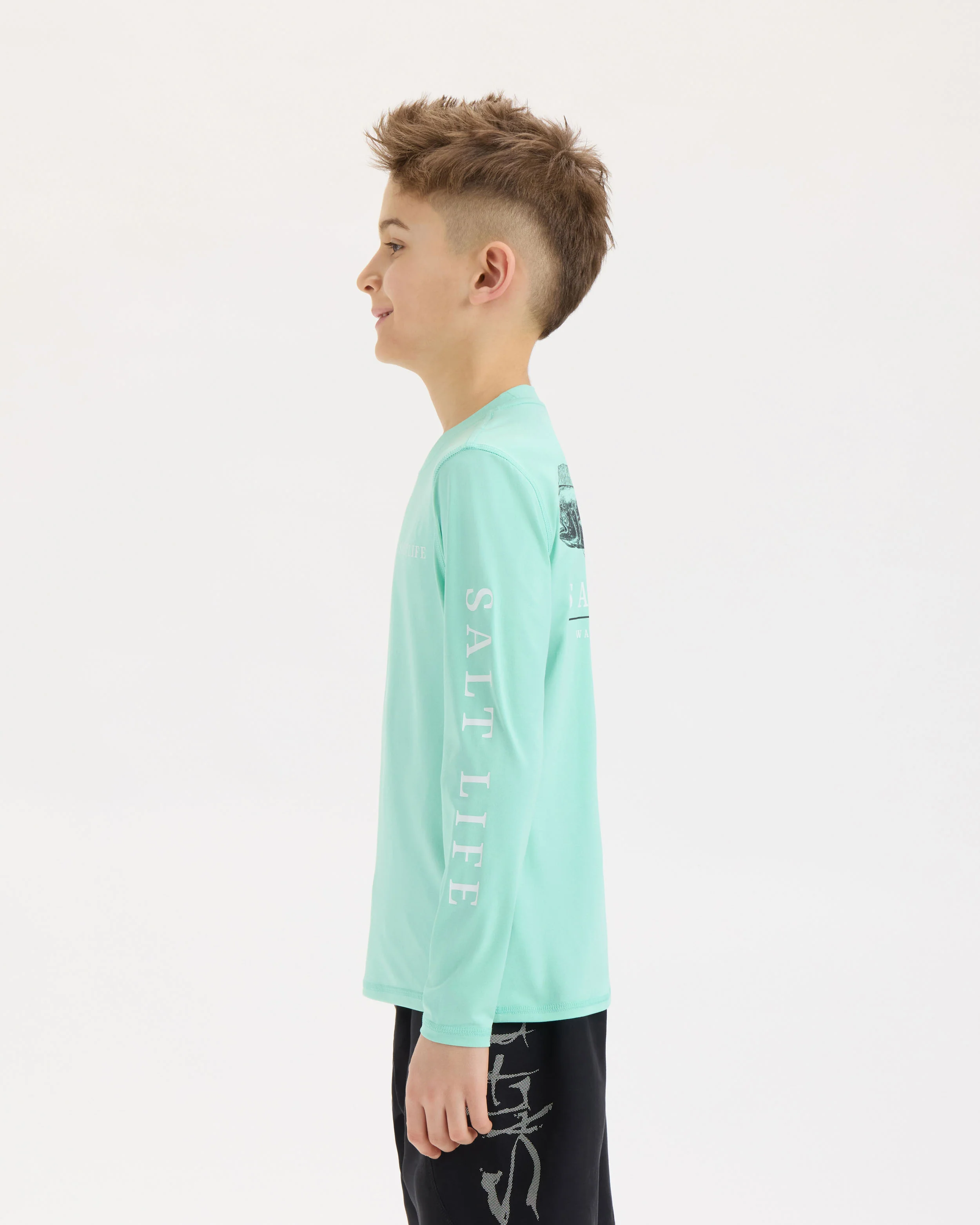 Youth Mahi Way SLX Performance Long Sleeve Tee - Image 3