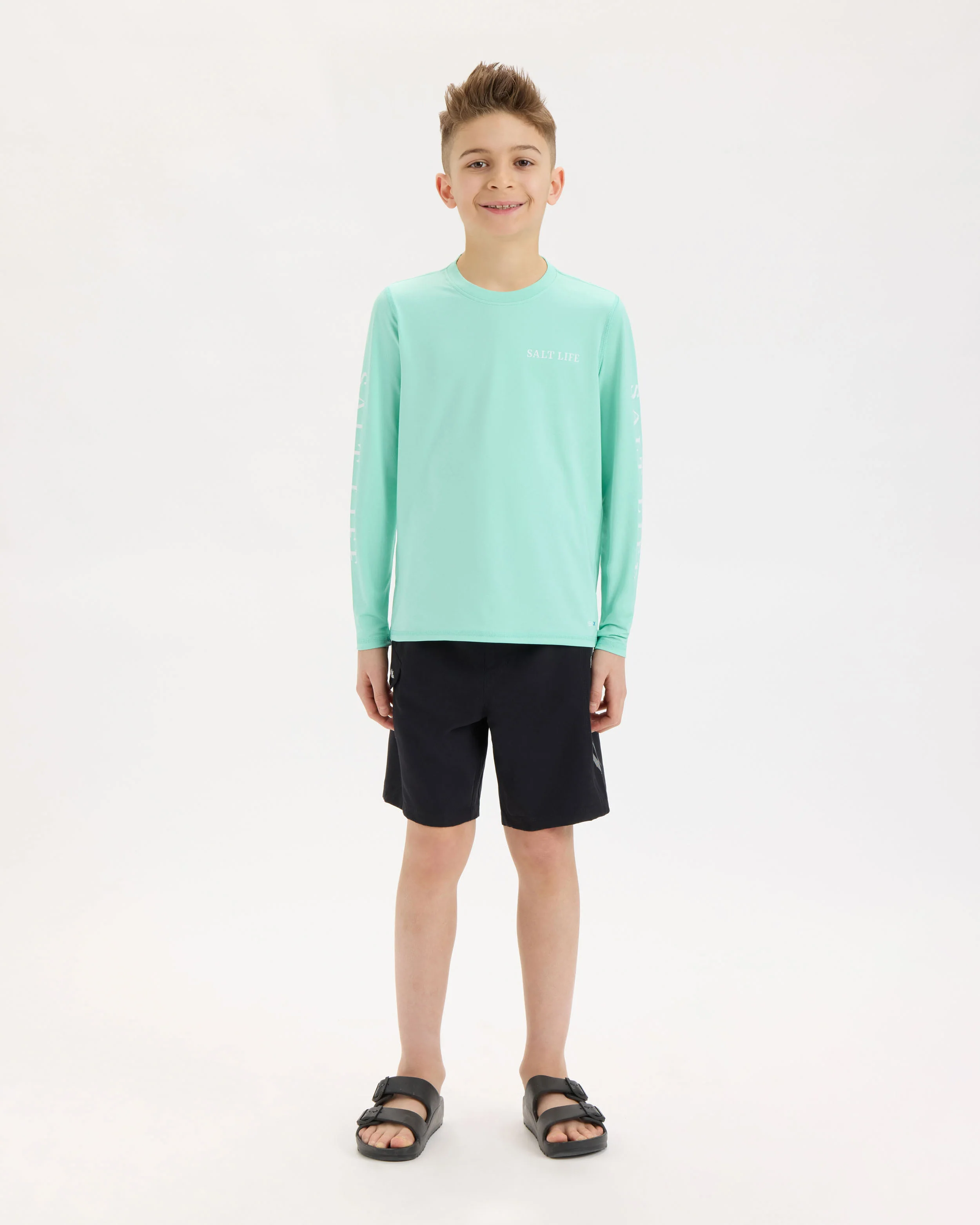 Youth Mahi Way SLX Performance Long Sleeve Tee - Image 5