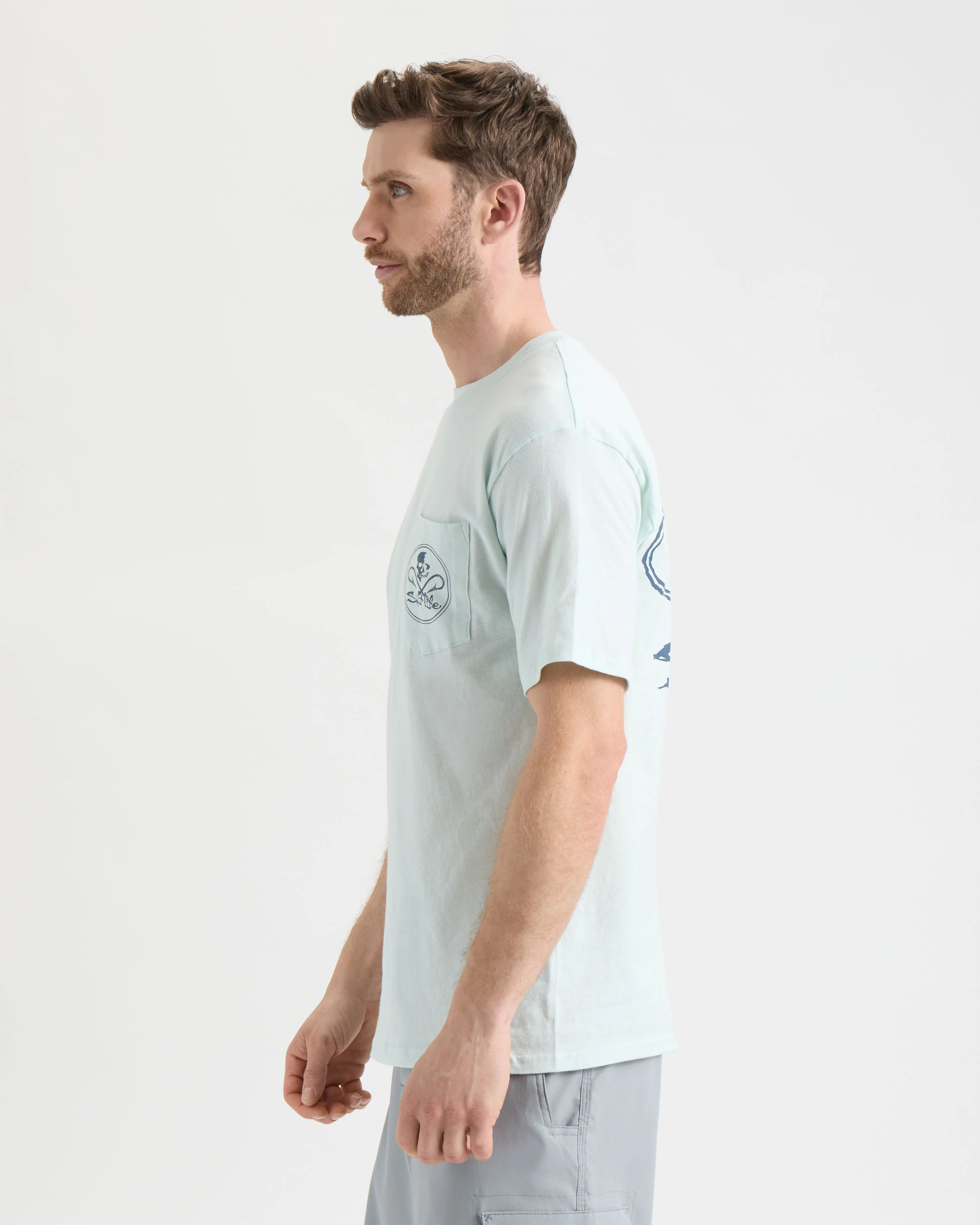 Men's Skull and Hooks Short Sleeve Tee - Image 3