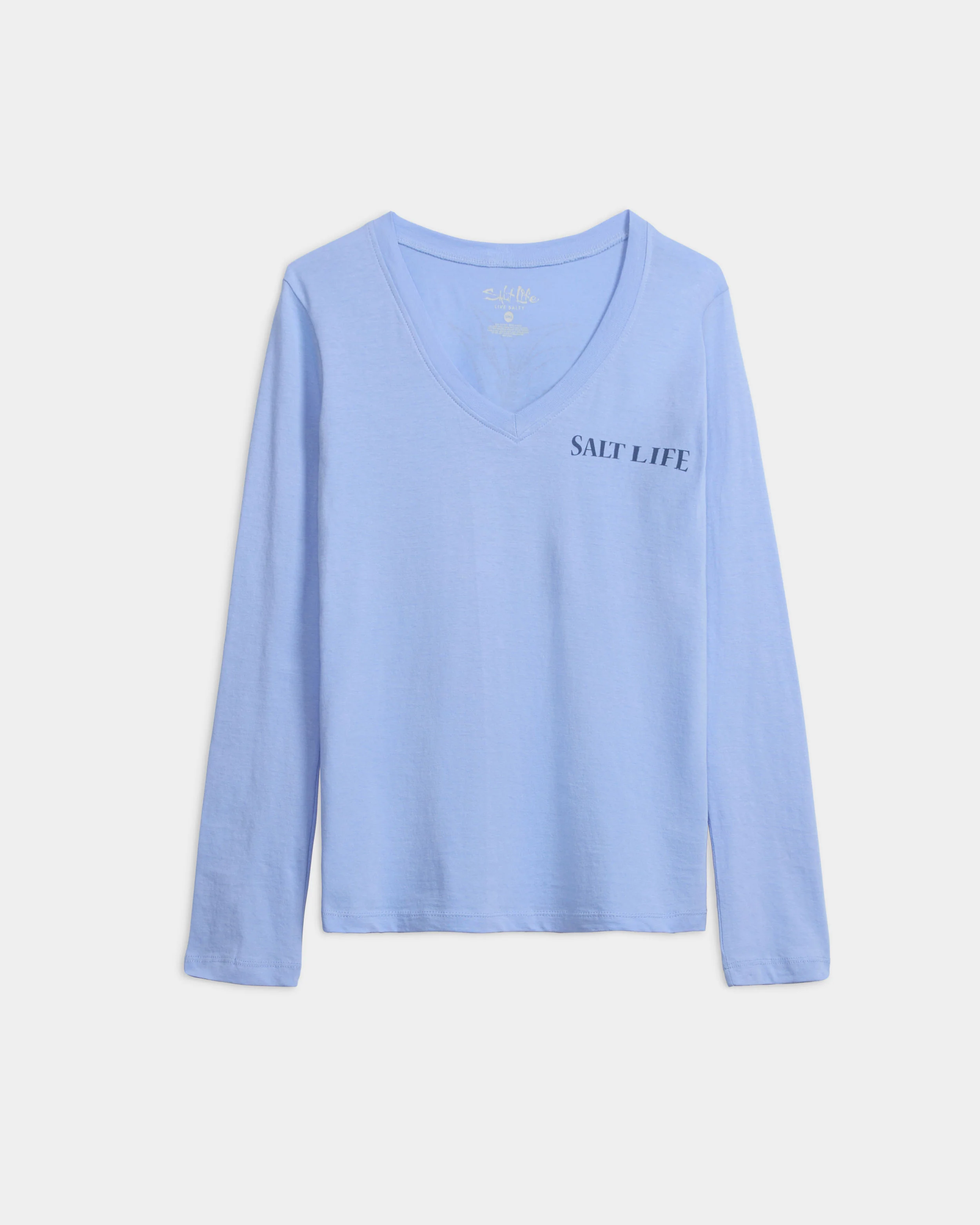 Women's Never Lost V-Neck Long Sleeve Fitted Shirt - Image 2