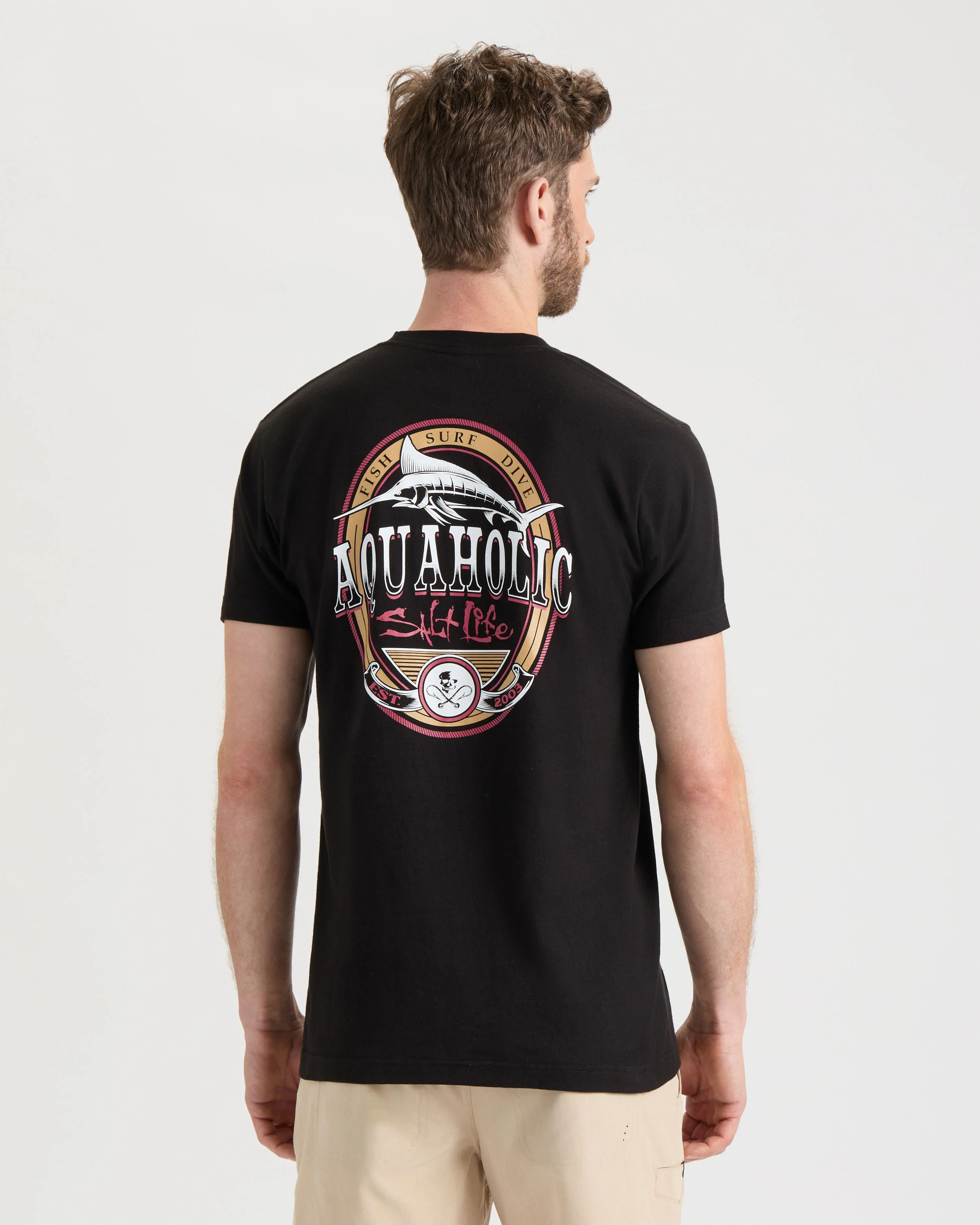 Men's Ocean Hooked Short Sleeve Tee - Image 4