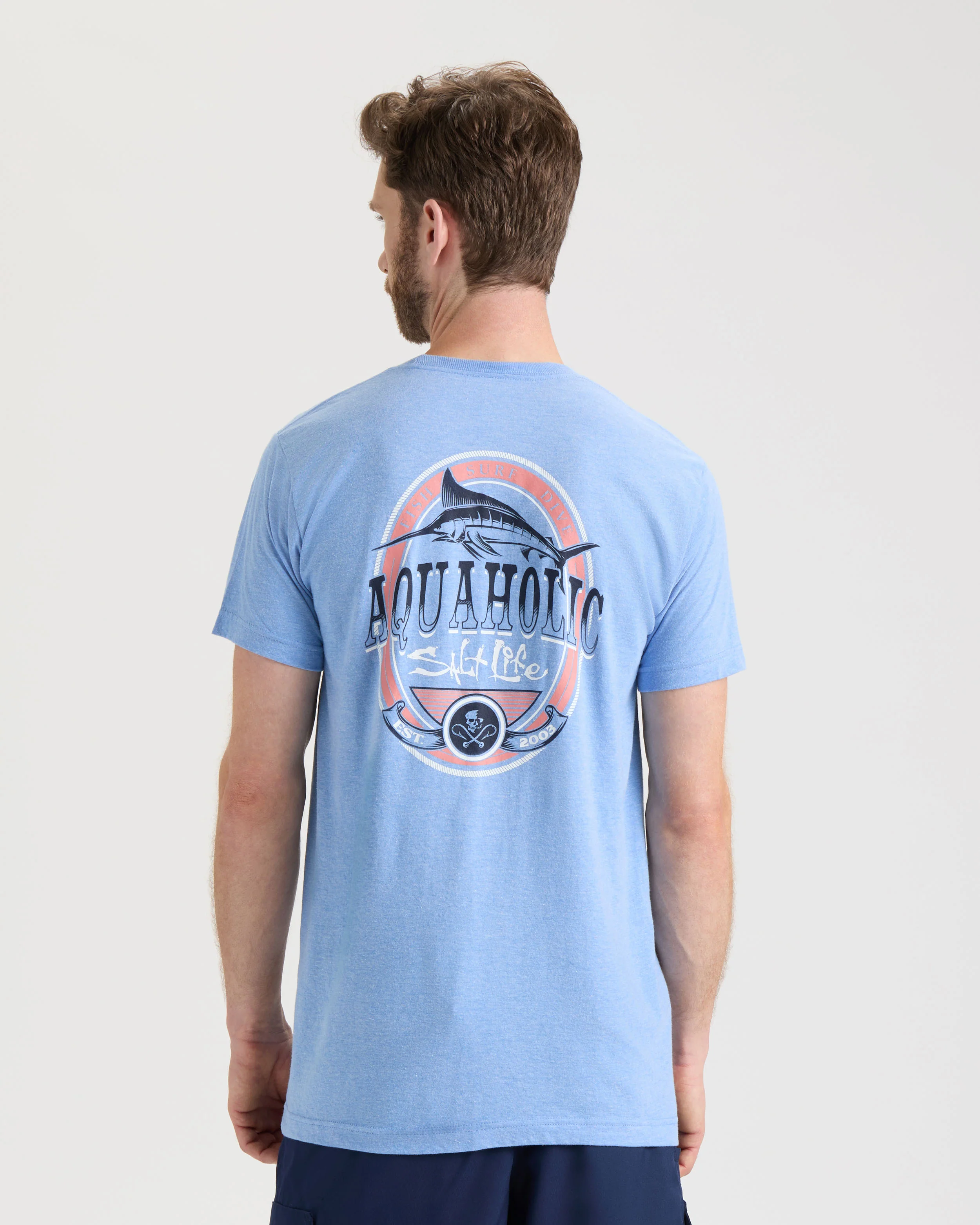 Men's Ocean Hooked Short Sleeve Tee - Image 4