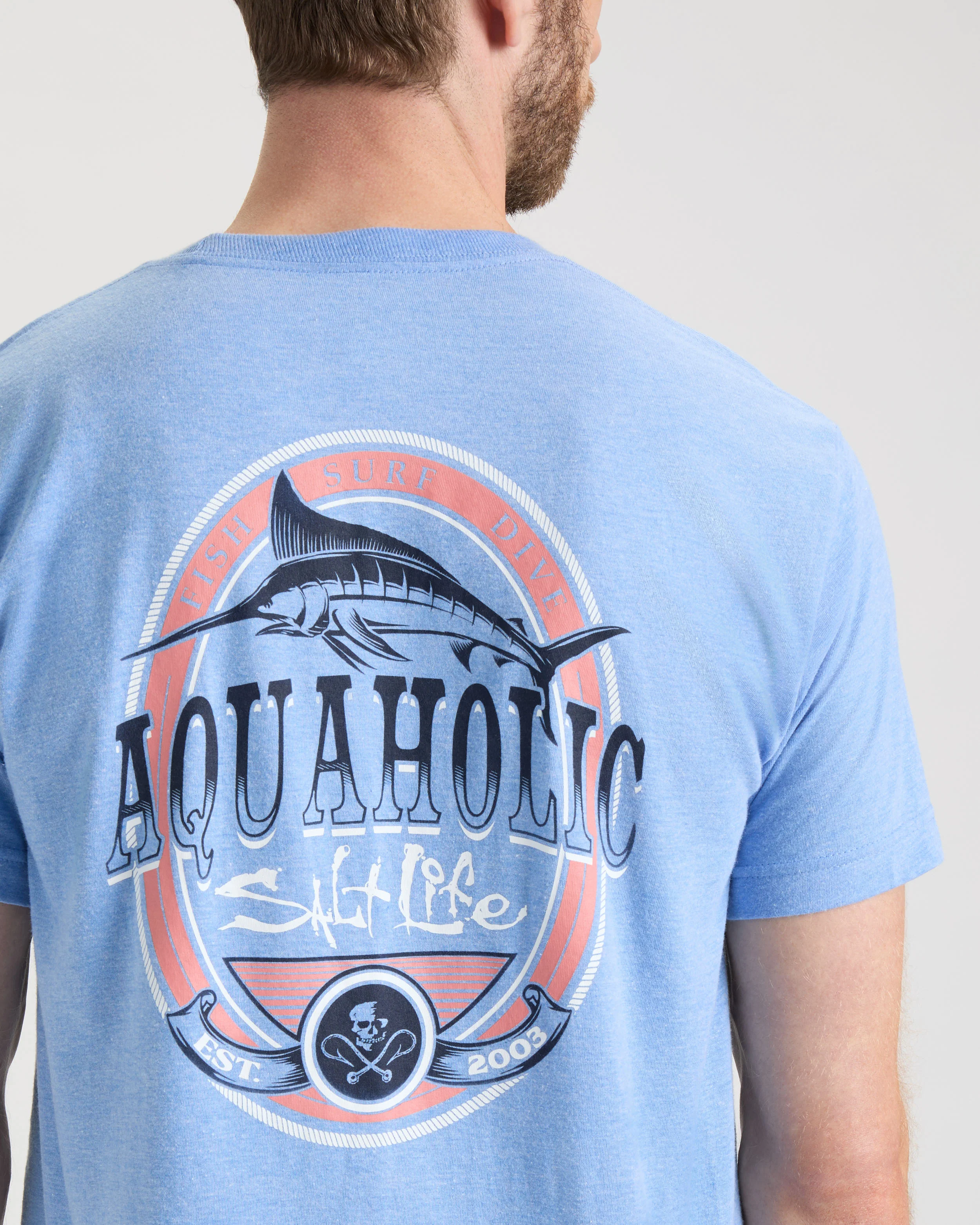 Men's Ocean Hooked Short Sleeve Tee - Image 5
