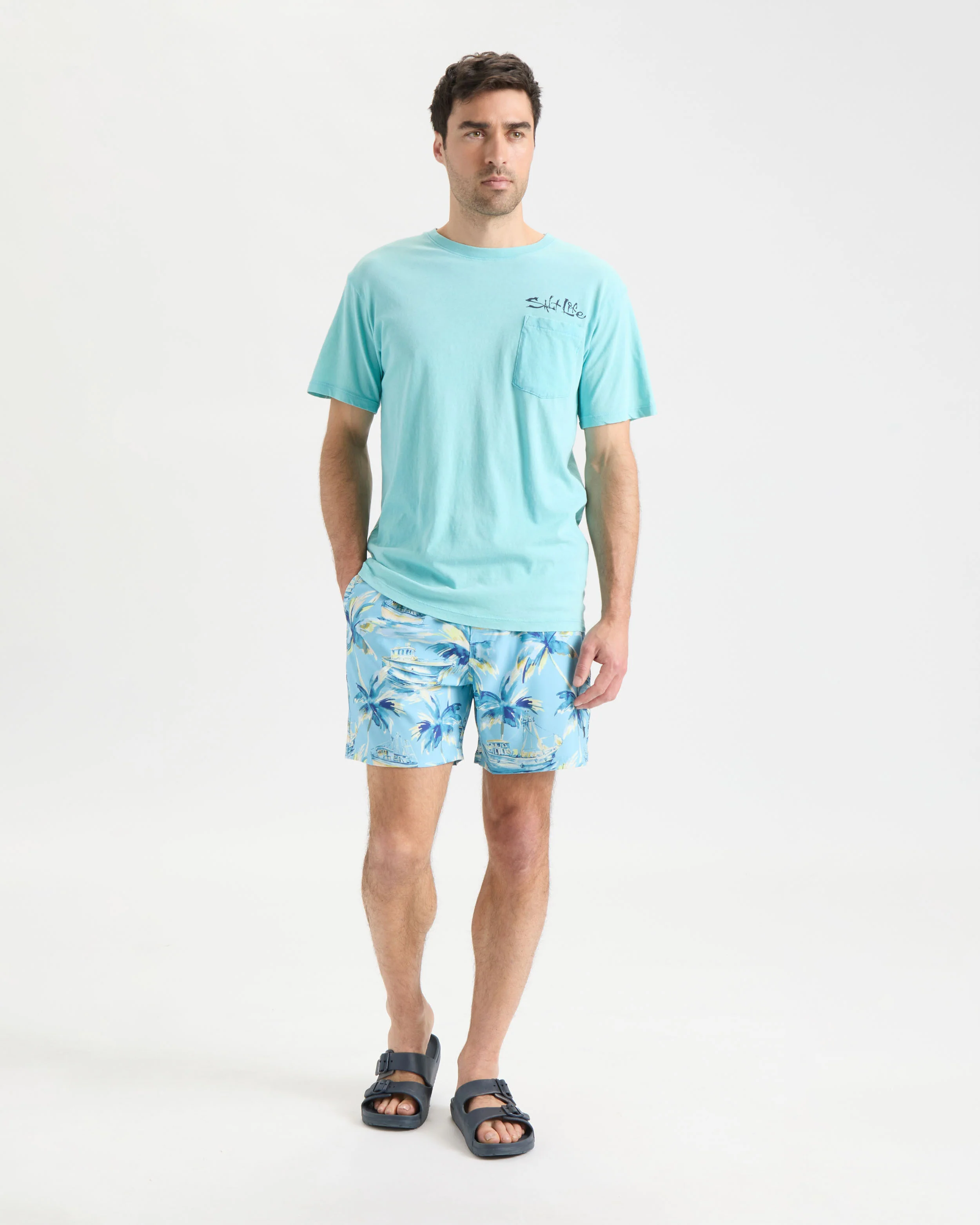 Men's Ocean Hooked Short Sleeve Tee - Image 7