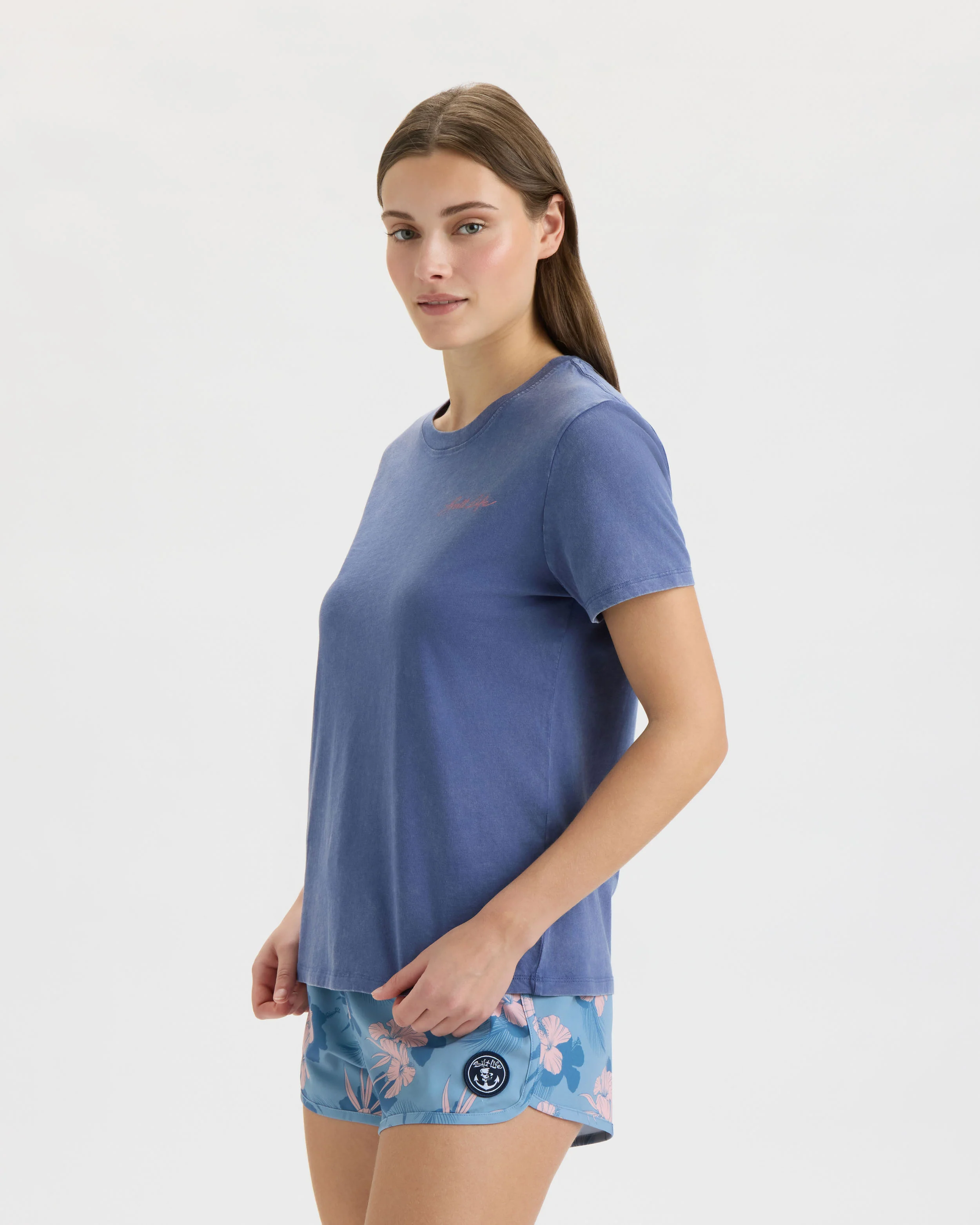 Women’s Ocean Turtle Boyfriend Tee - Image 3