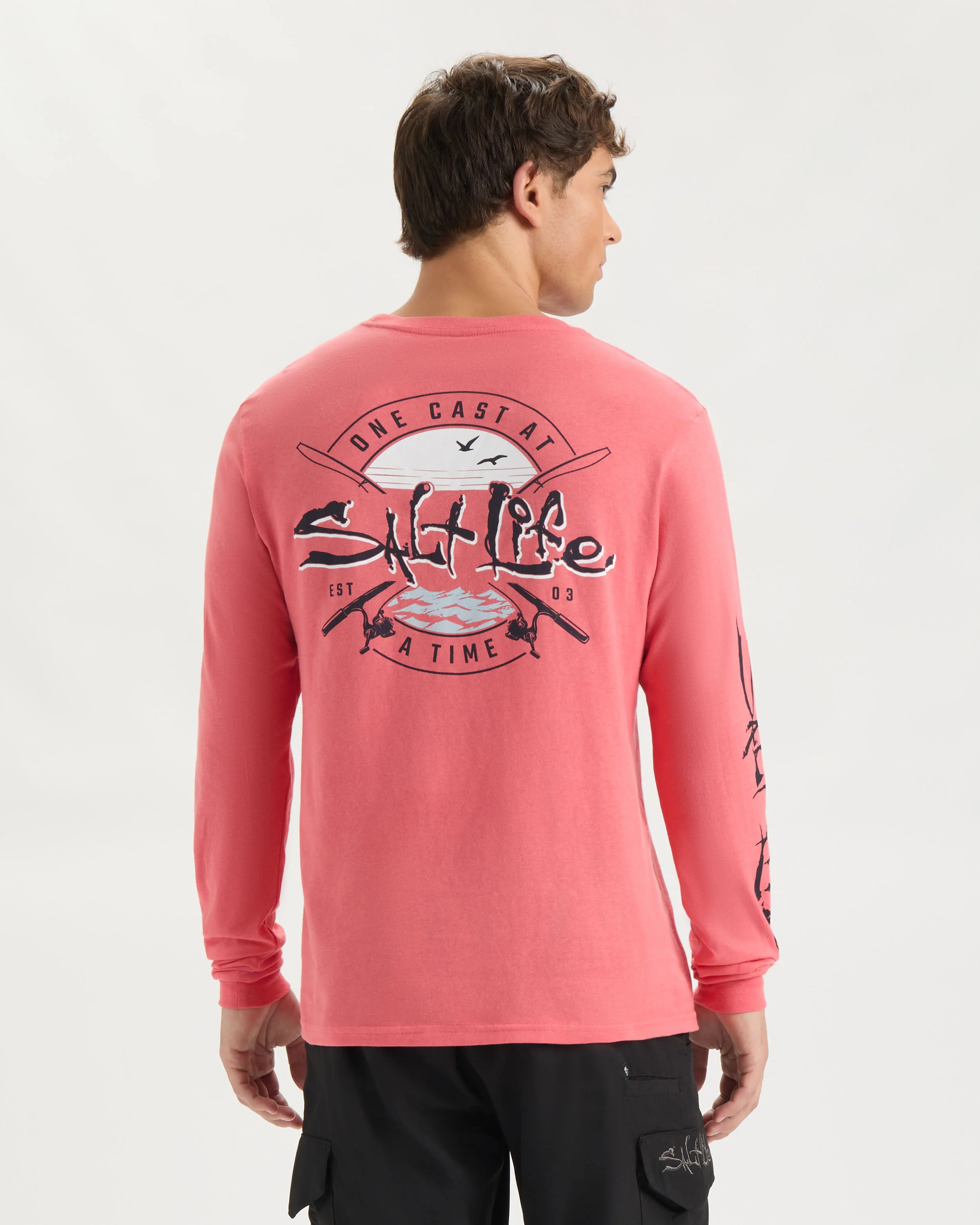 Men's One Cast at a Time Long Sleeve Shirt - Image 4