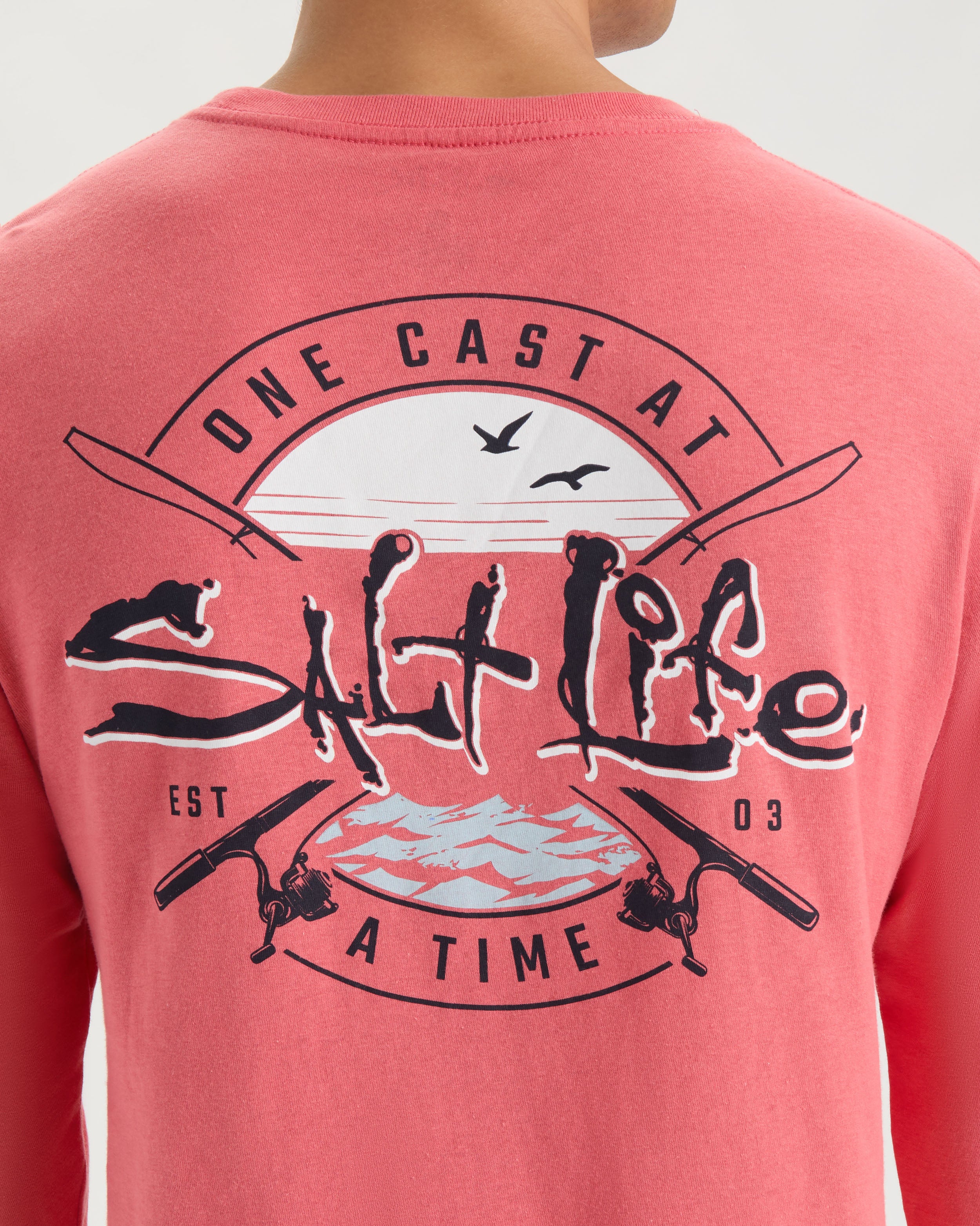 Men's One Cast at a Time Long Sleeve Shirt - Image 5