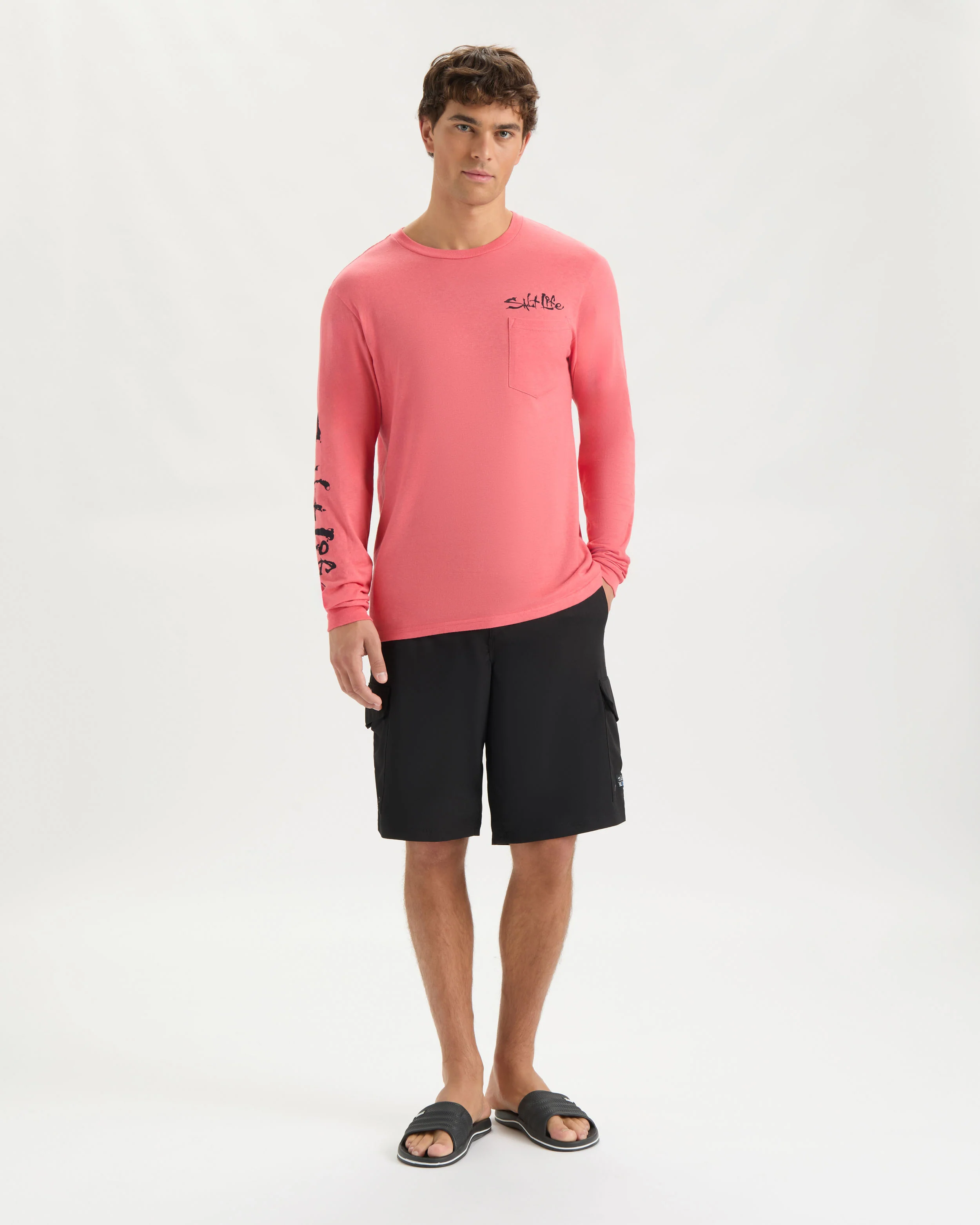 Men's One Cast at a Time Long Sleeve Shirt - Image 6