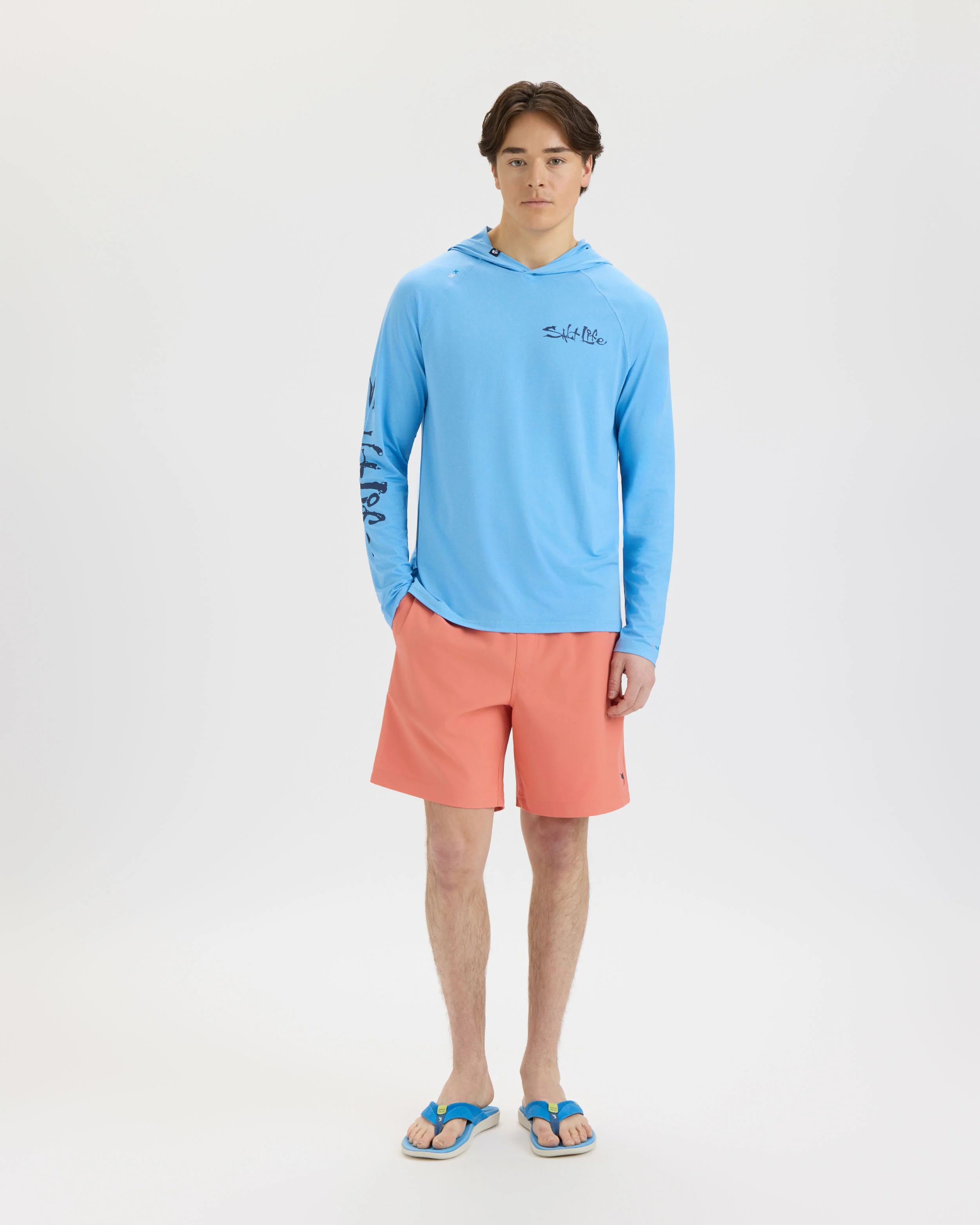 Men’s One Cast at a Time SLX Performance Hoodie - Image 5