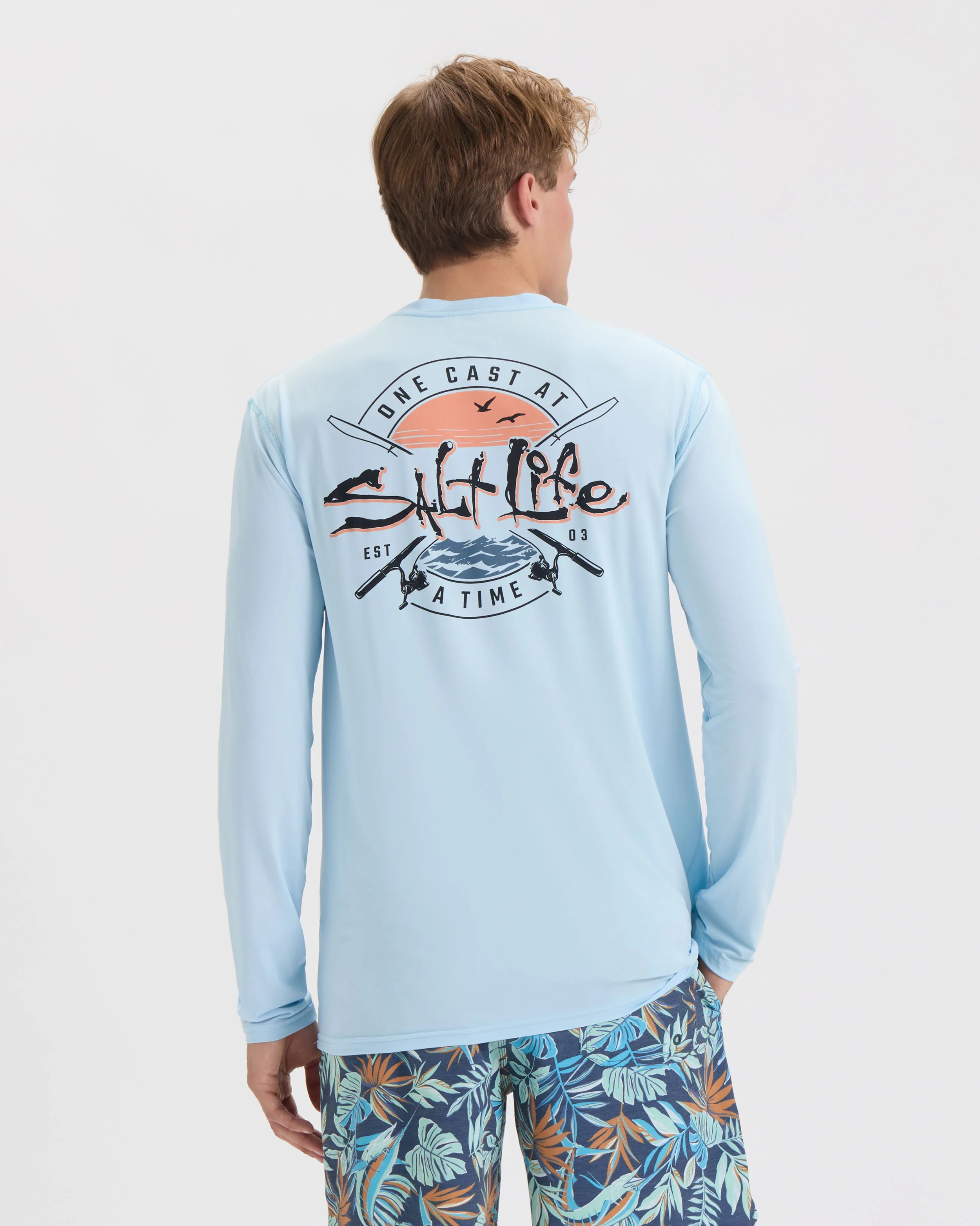 One Cast At a Time SLX Performance Long Sleeve Shirt - Image 5
