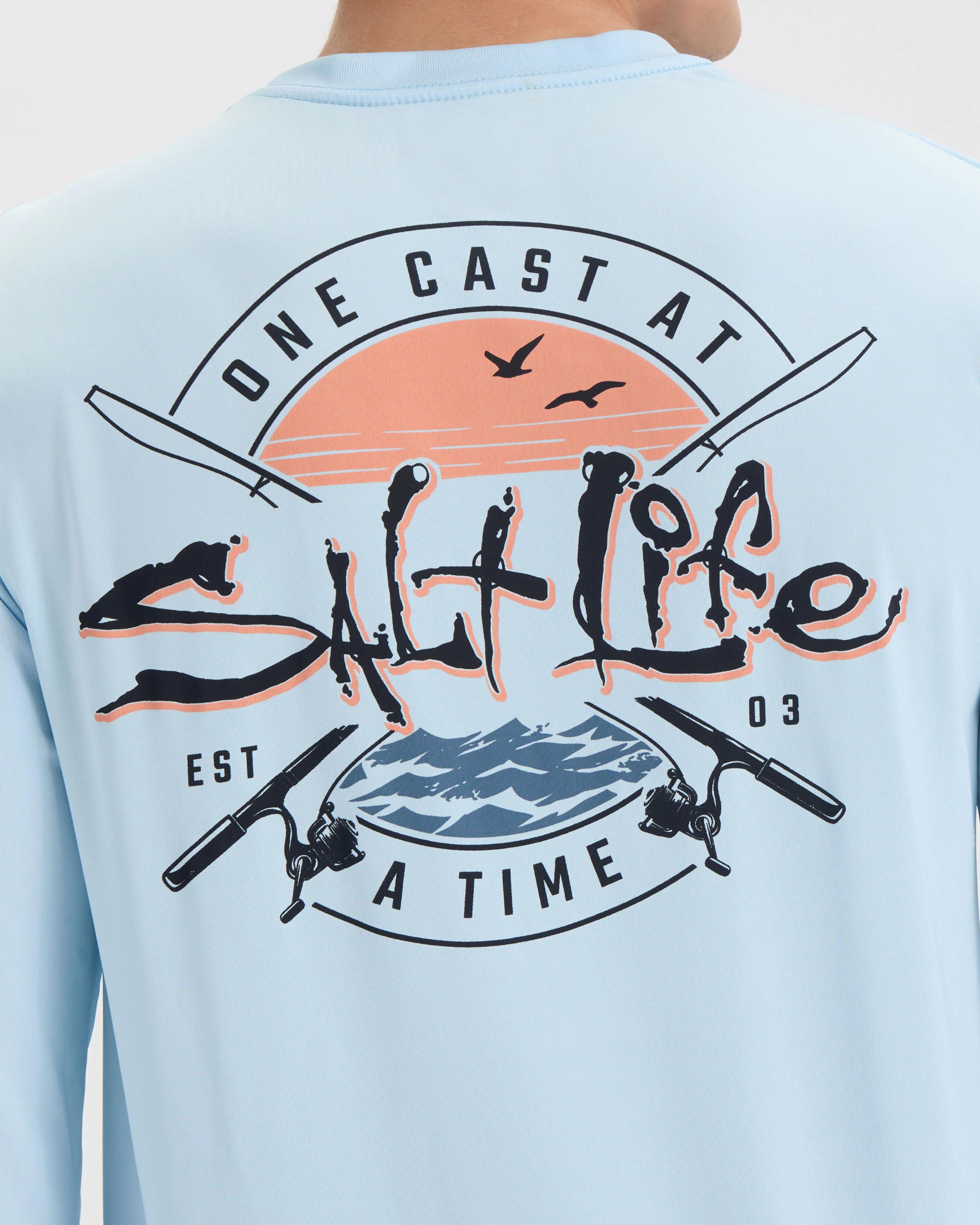 One Cast At a Time SLX Performance Long Sleeve Shirt - Image 6