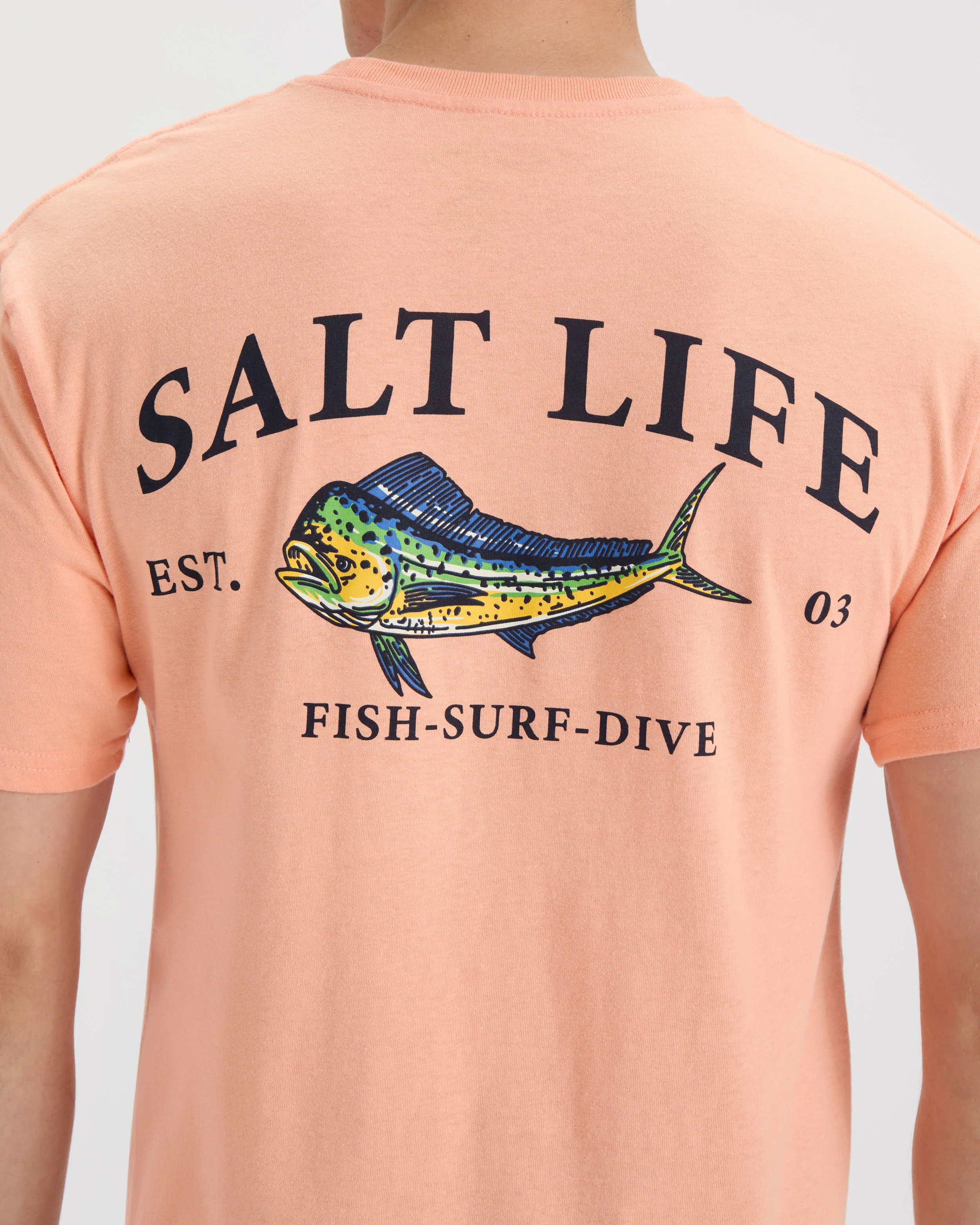 Men's Painted Mahi Short Sleeve Shirt - Image 5