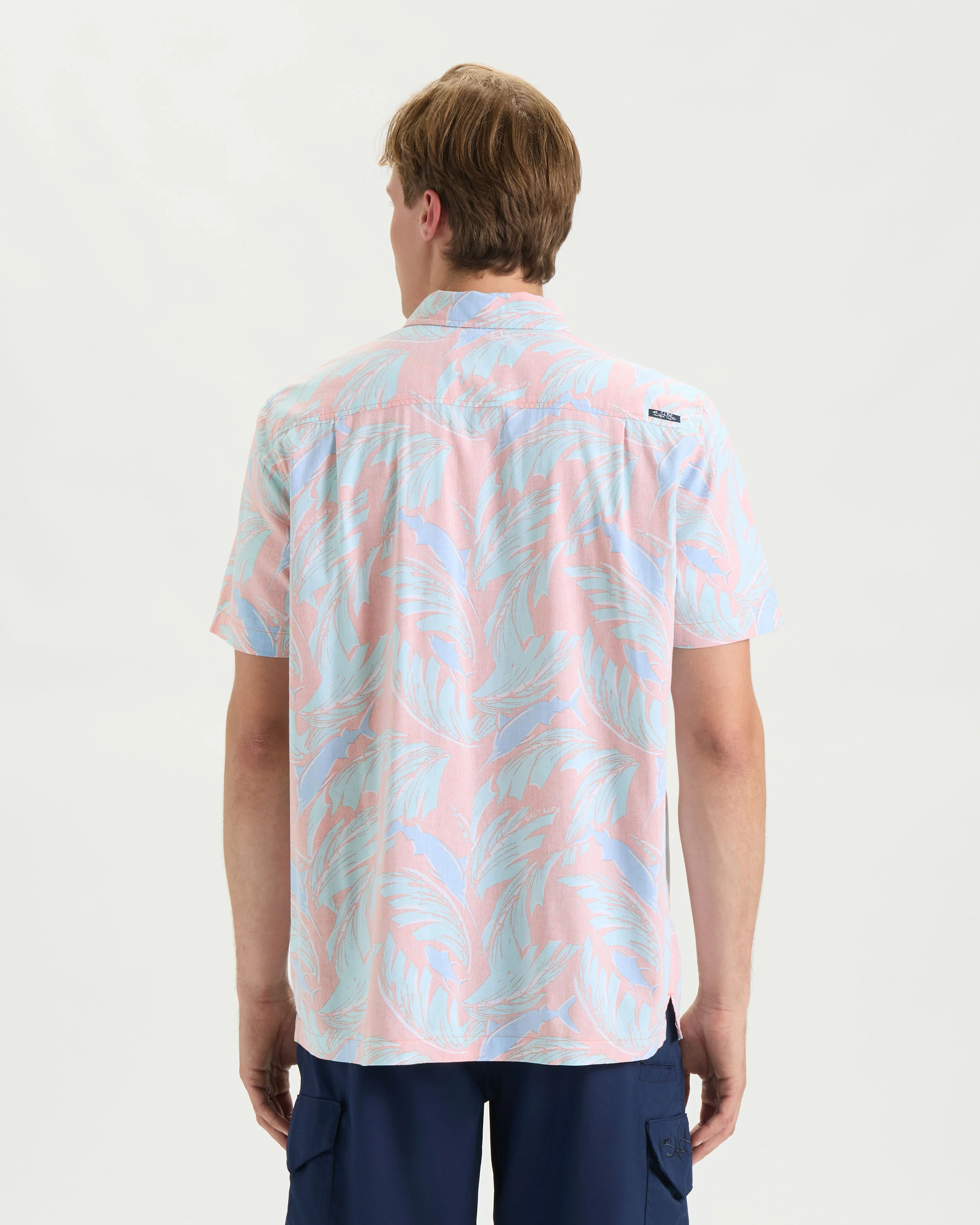 Men’s Palm Promenade Woven Shirt - Image 4