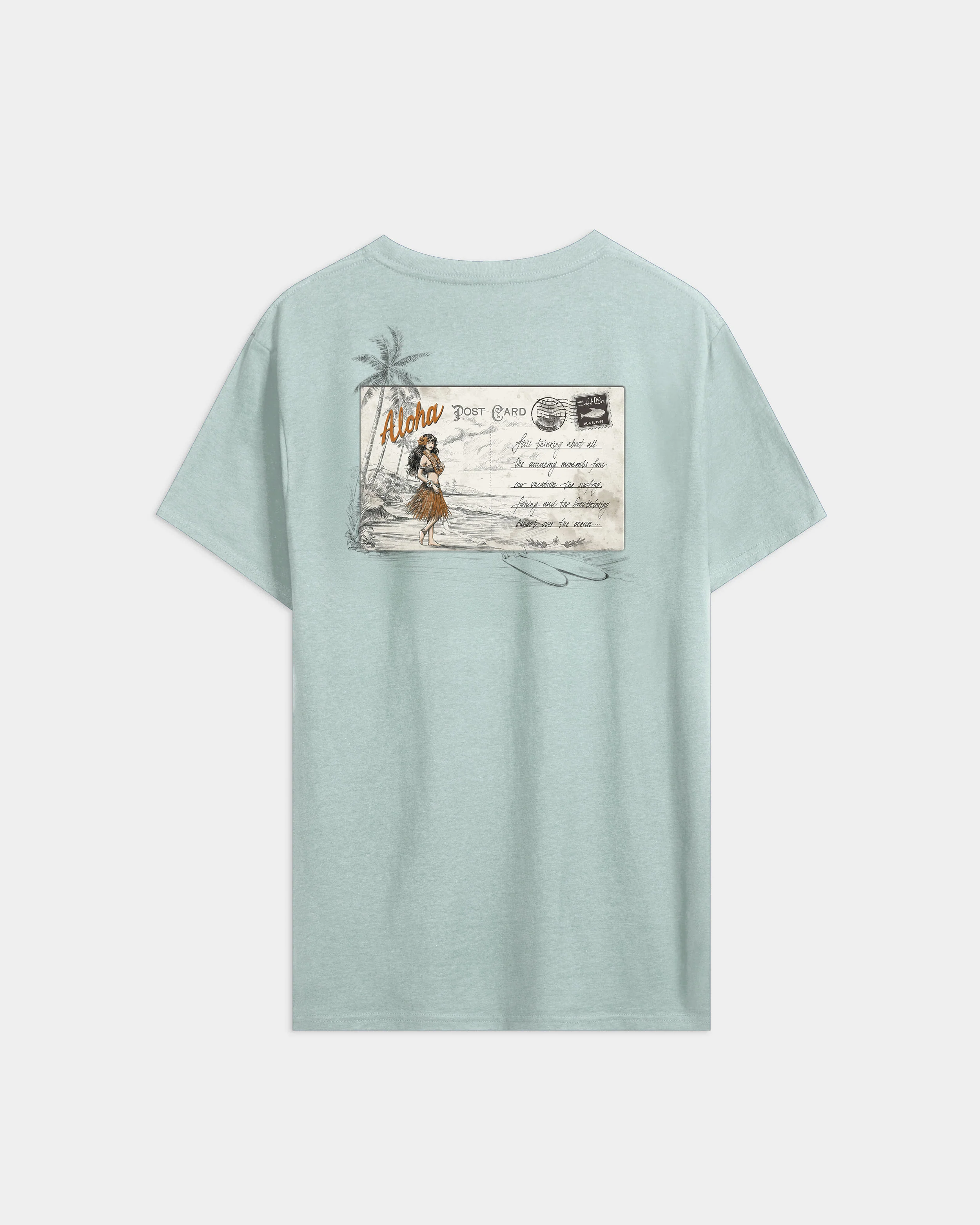Men’s Postcard Short Sleeve Tee