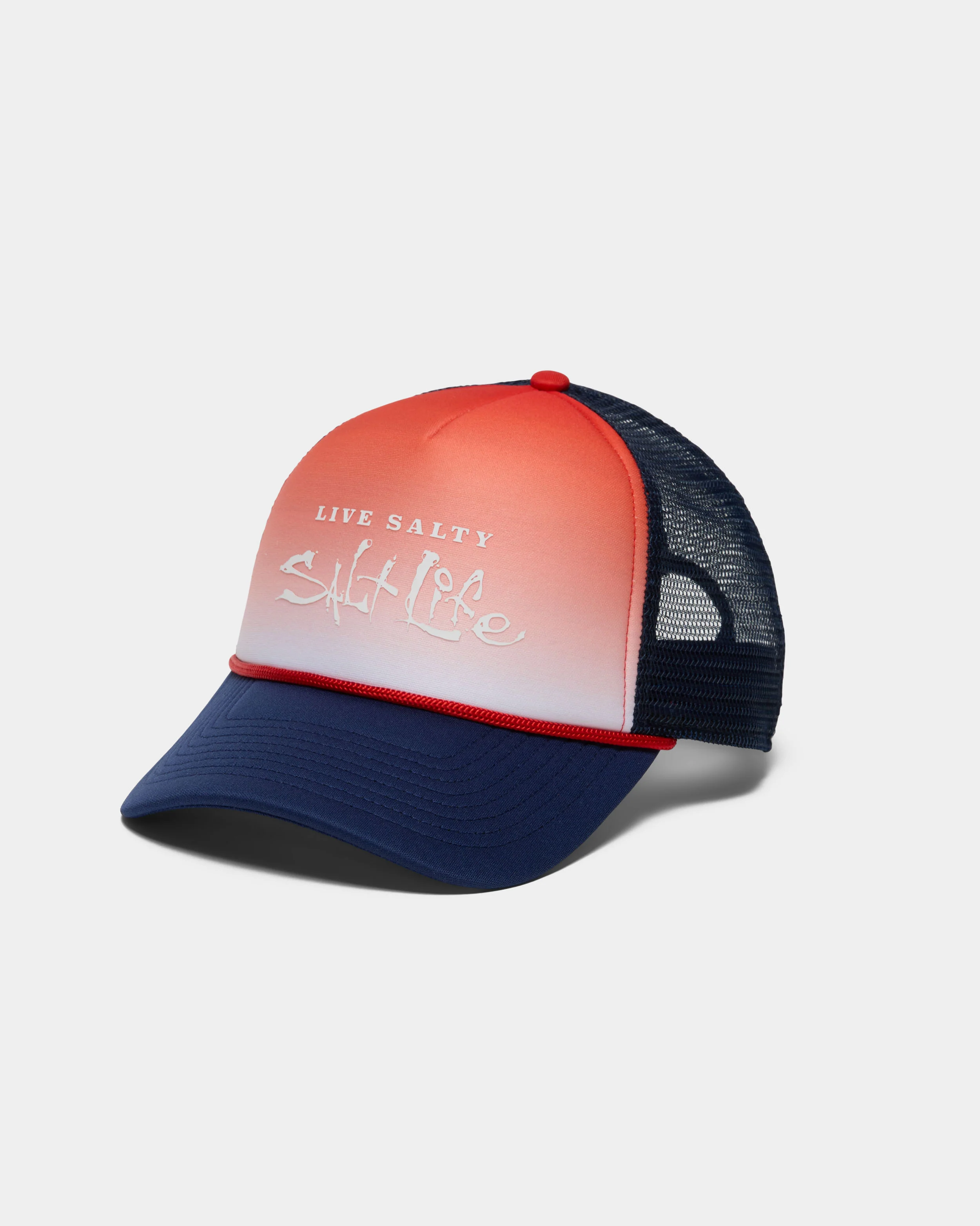 Red, White & Waves Hat