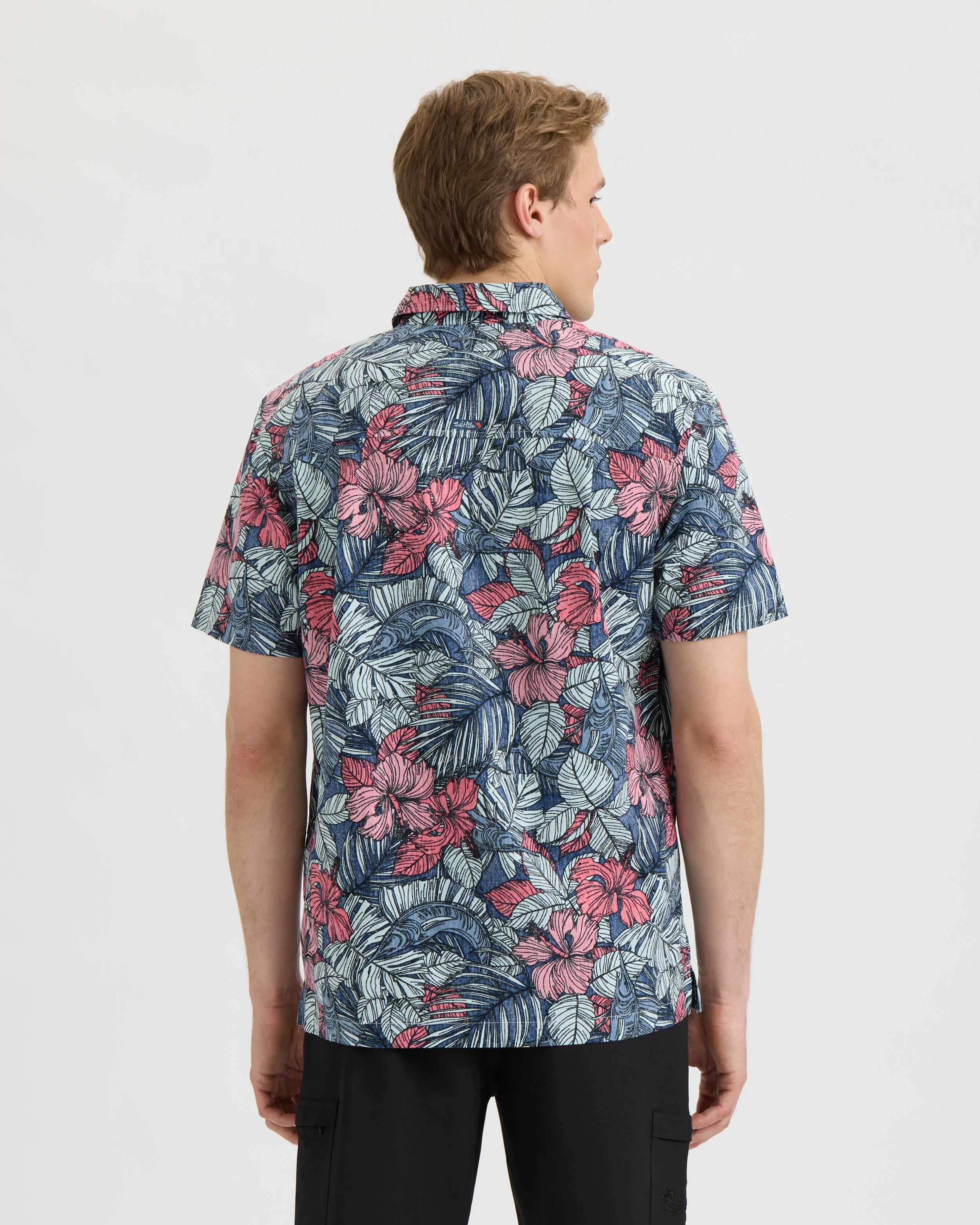 Men’s Sailfish Blossom Woven Shirt - Image 4