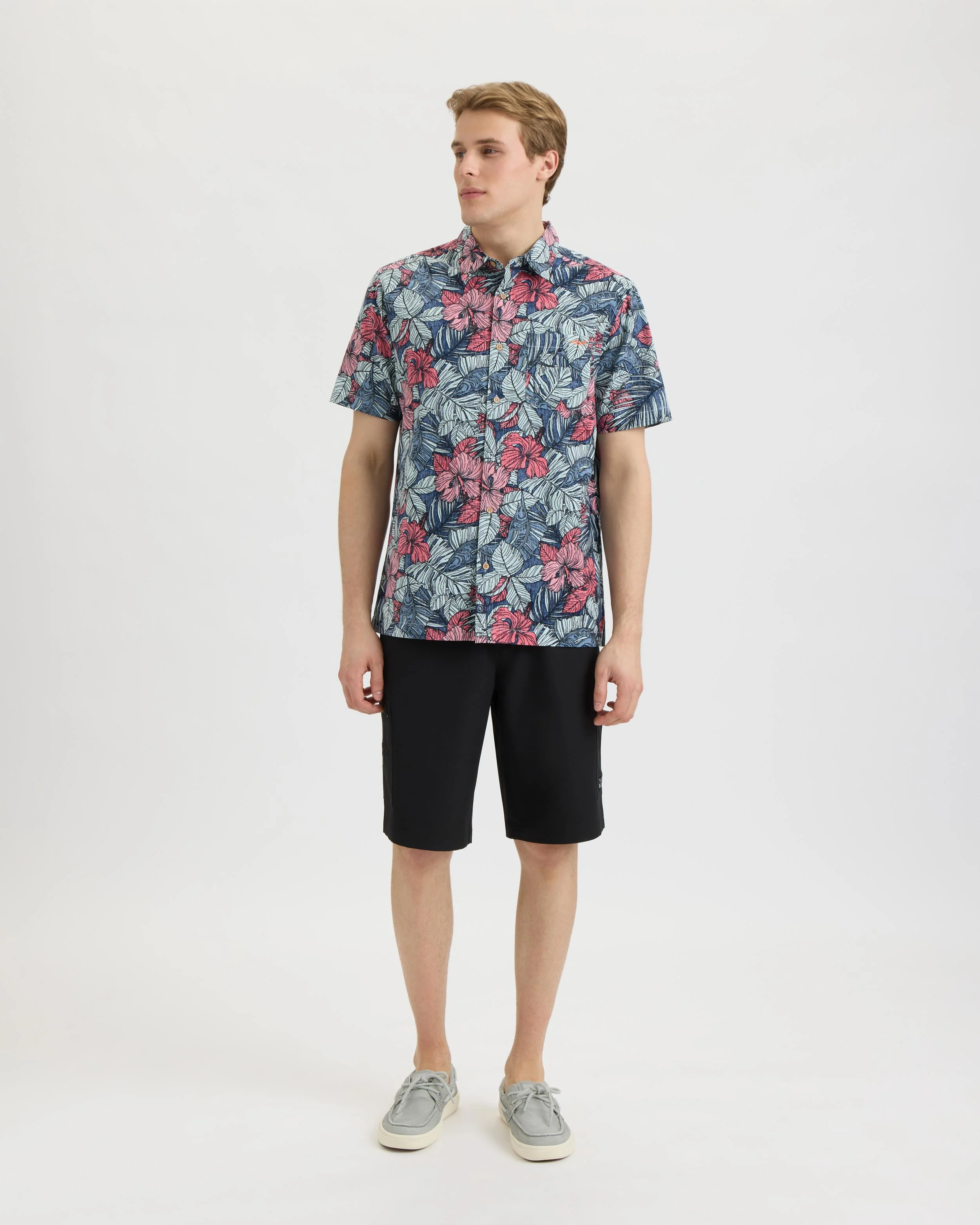 Men’s Sailfish Blossom Woven Shirt - Image 6