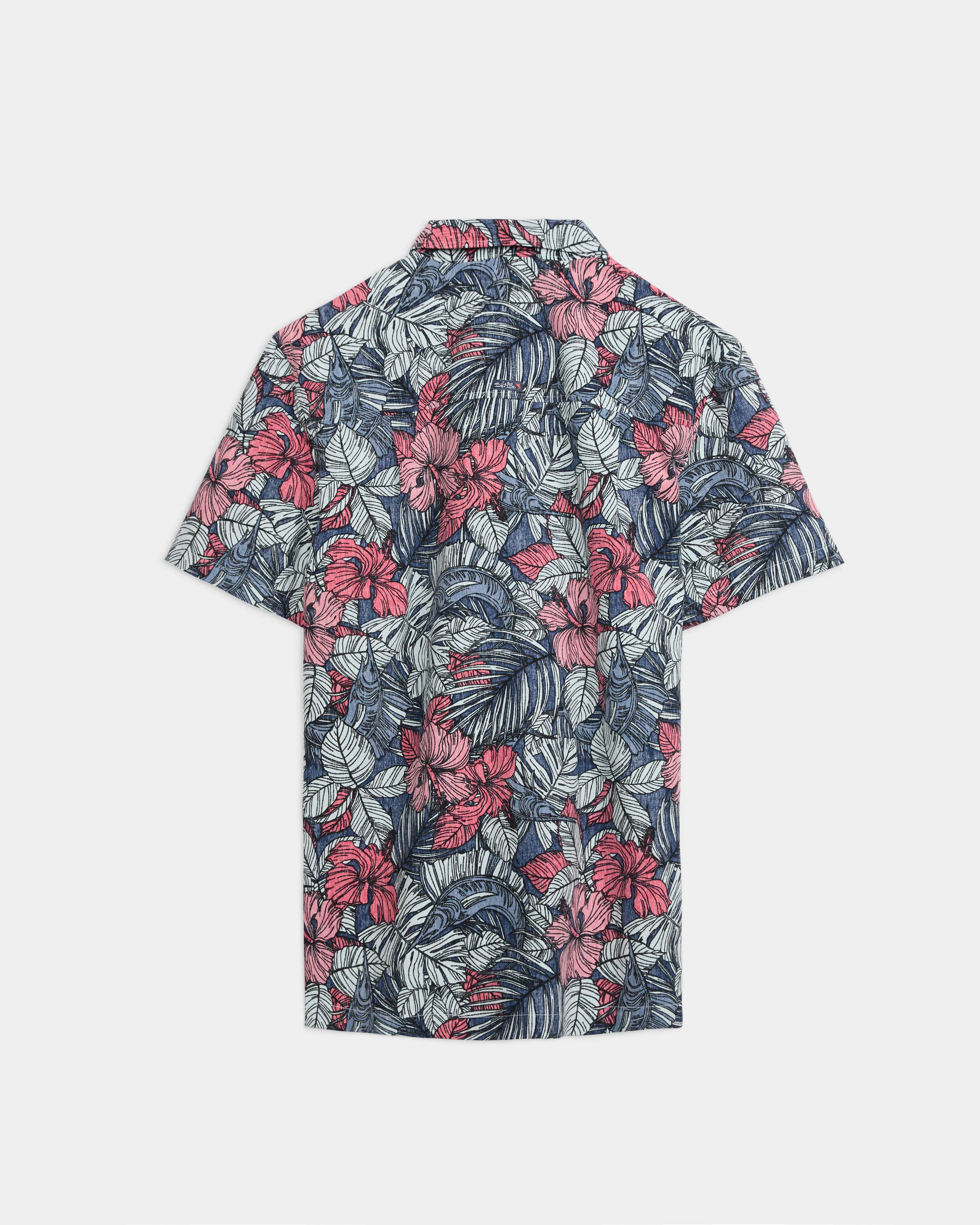 Men’s Sailfish Blossom Woven Shirt - Image 7