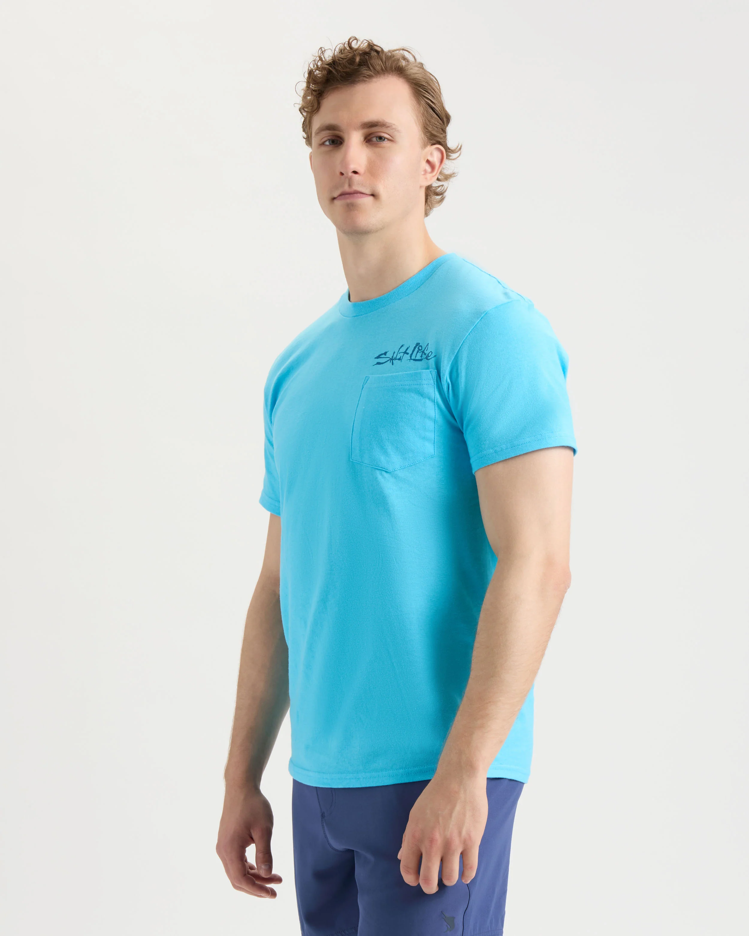 Men's Sailfish N' Bones Short Sleeve Tee - Image 4