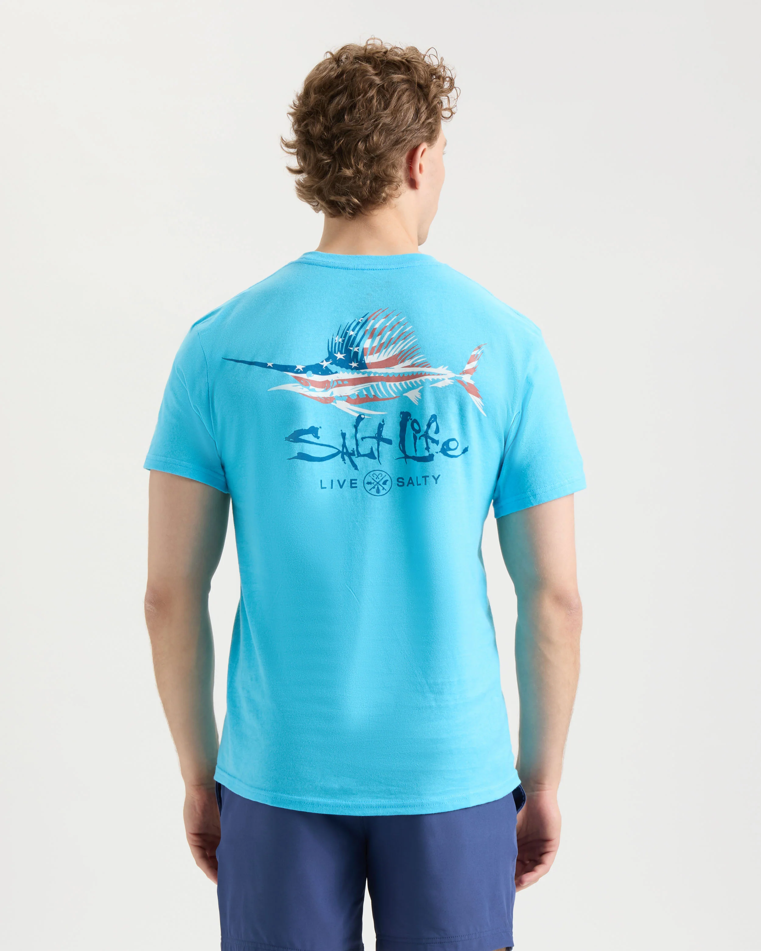 Men's Sailfish N' Bones Short Sleeve Tee - Image 5