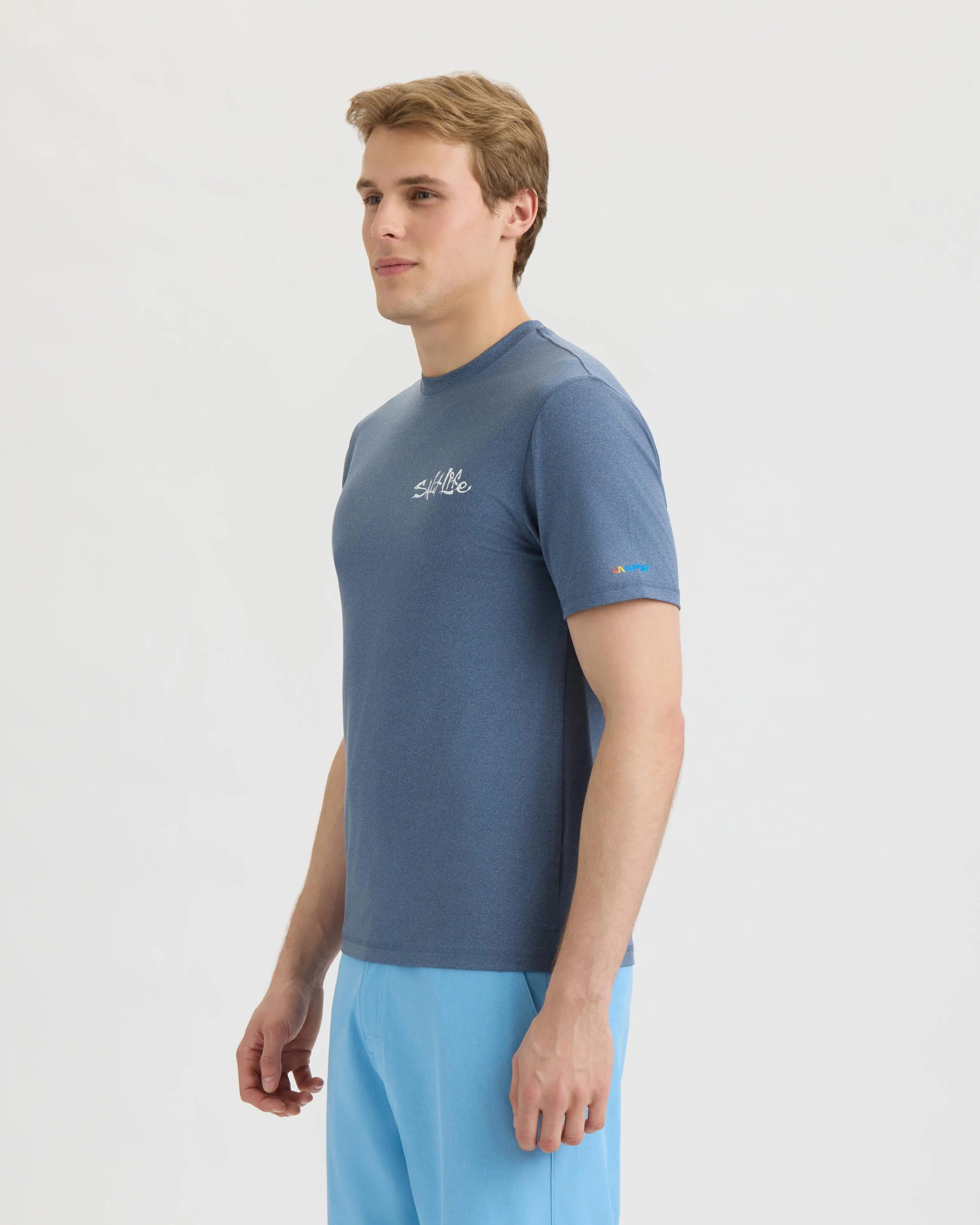 Men's Sailfish N Bones Short Sleeve SLX Performance Shirt - Image 3