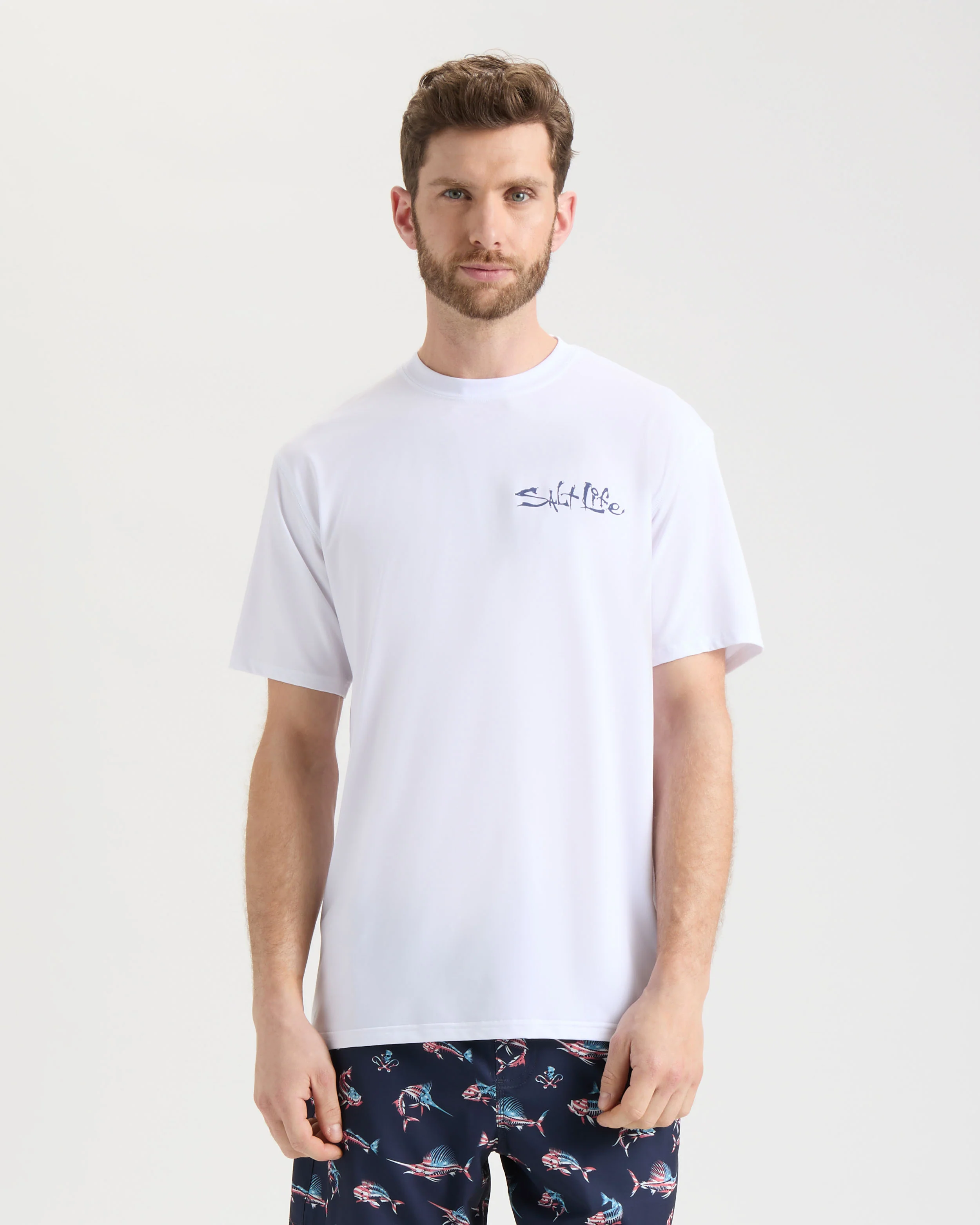 Men's Sailfish N Bones Short Sleeve SLX Performance Shirt - Image 2