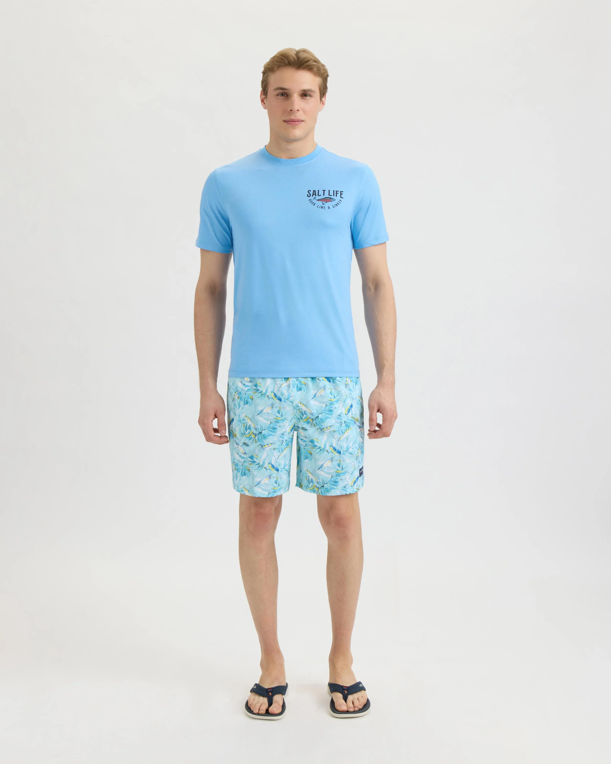 Men’s Salty Craftsmen SLX Performance Short Sleeve Tee - Image 6