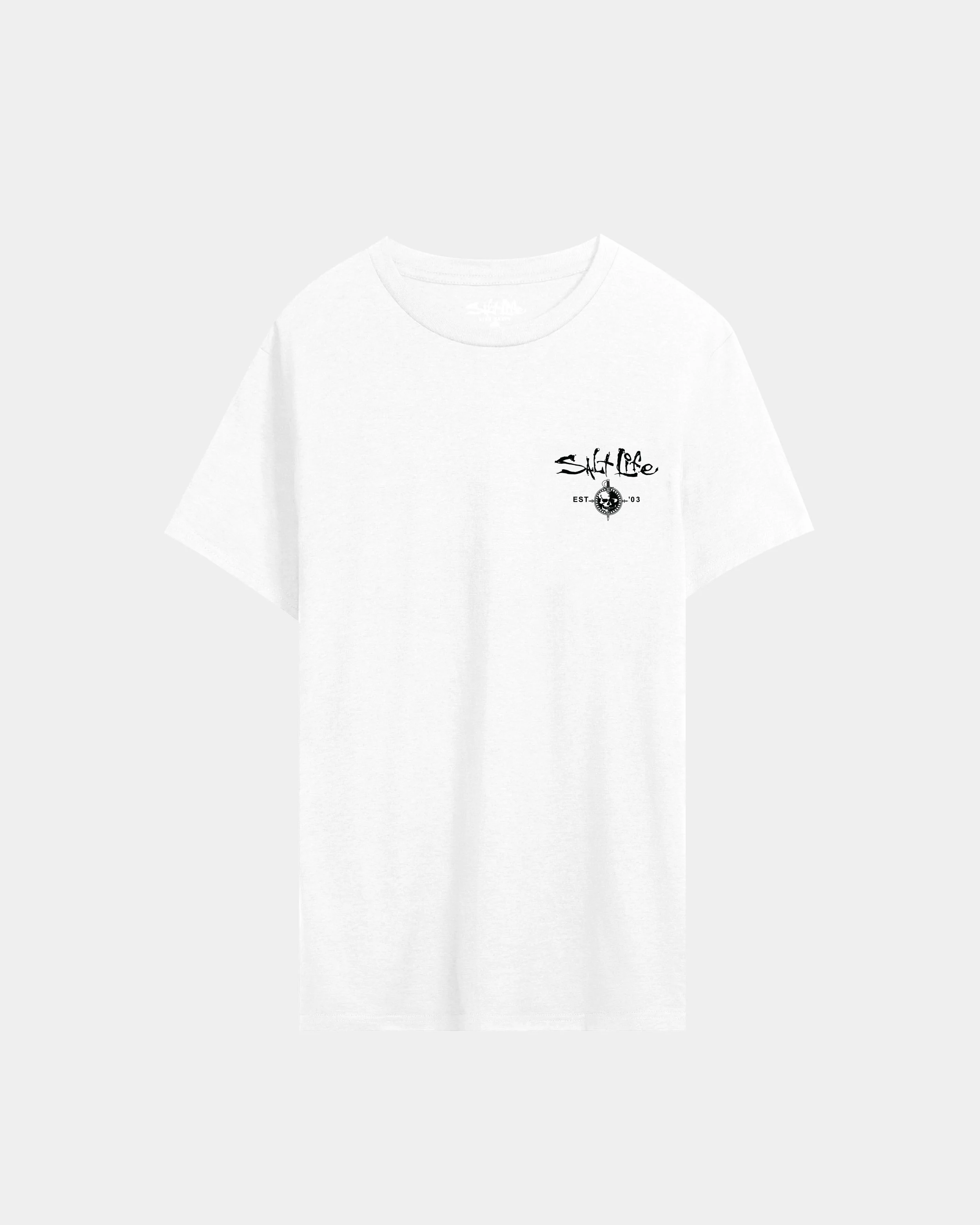 Men’s Salty Forecast Boat Short Sleeve Tee - Image 2