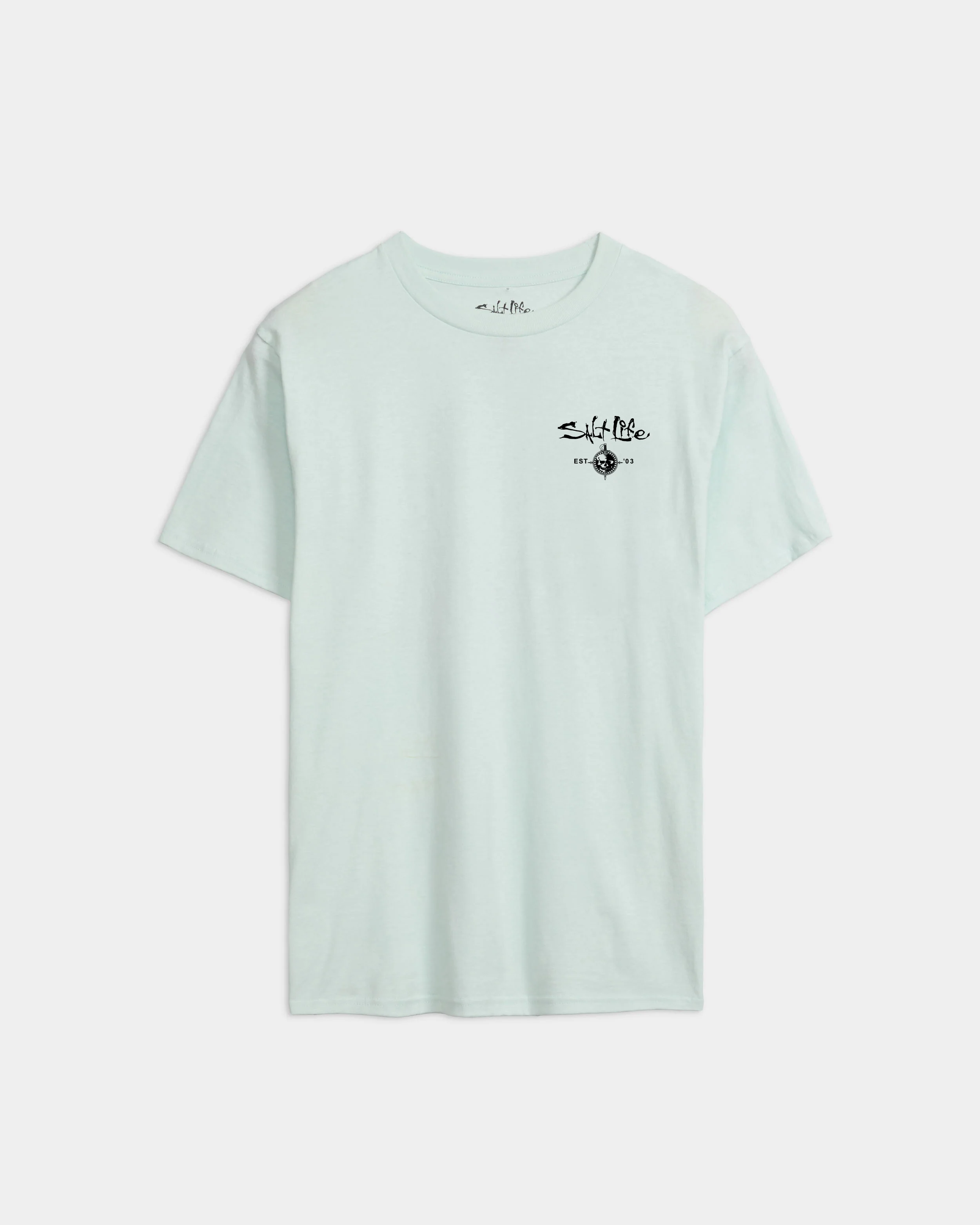 Men’s Salty Forecast Boat Short Sleeve Tee - Image 2