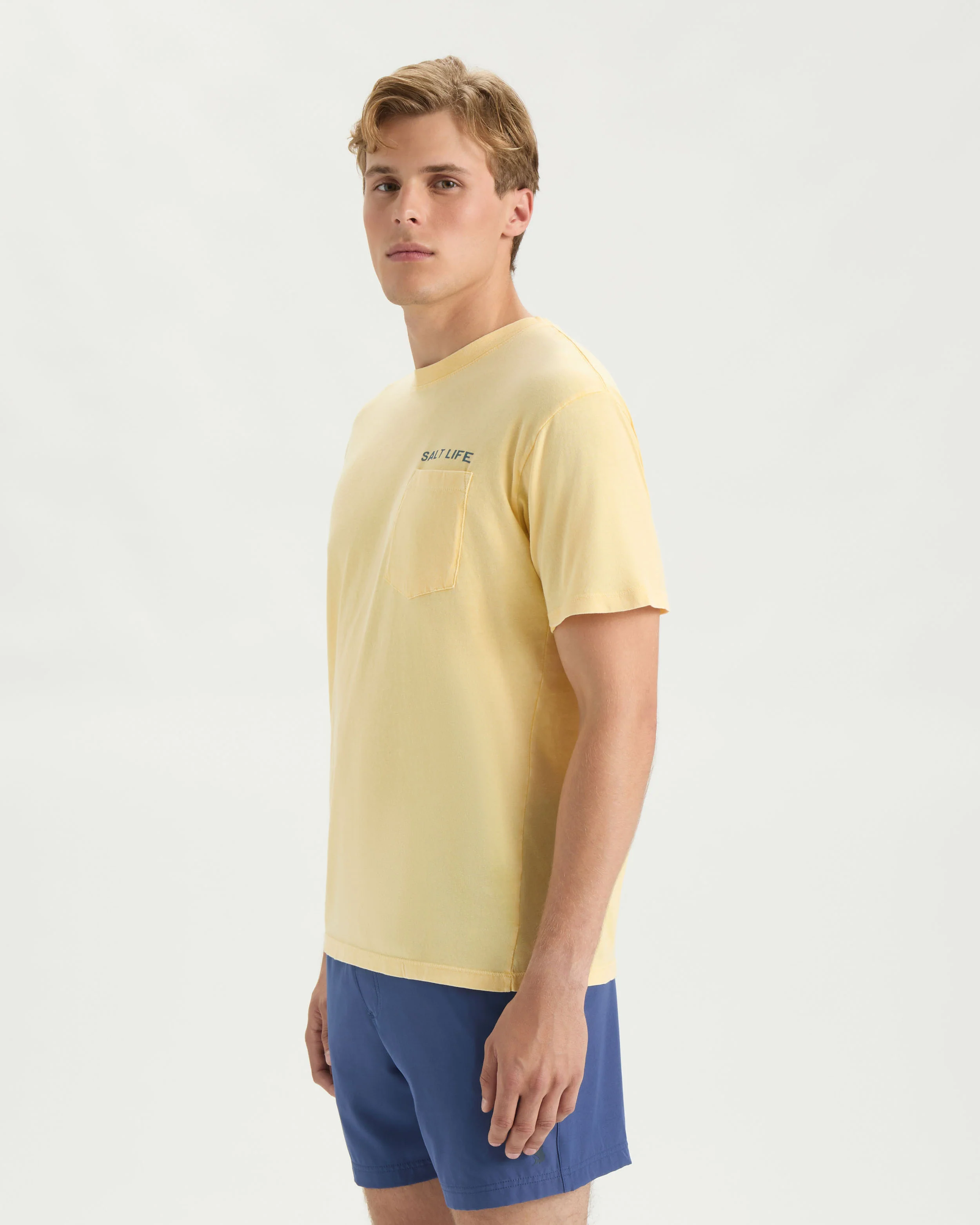 Men’s Salty Lineup Short Sleeve Tee - Image 4