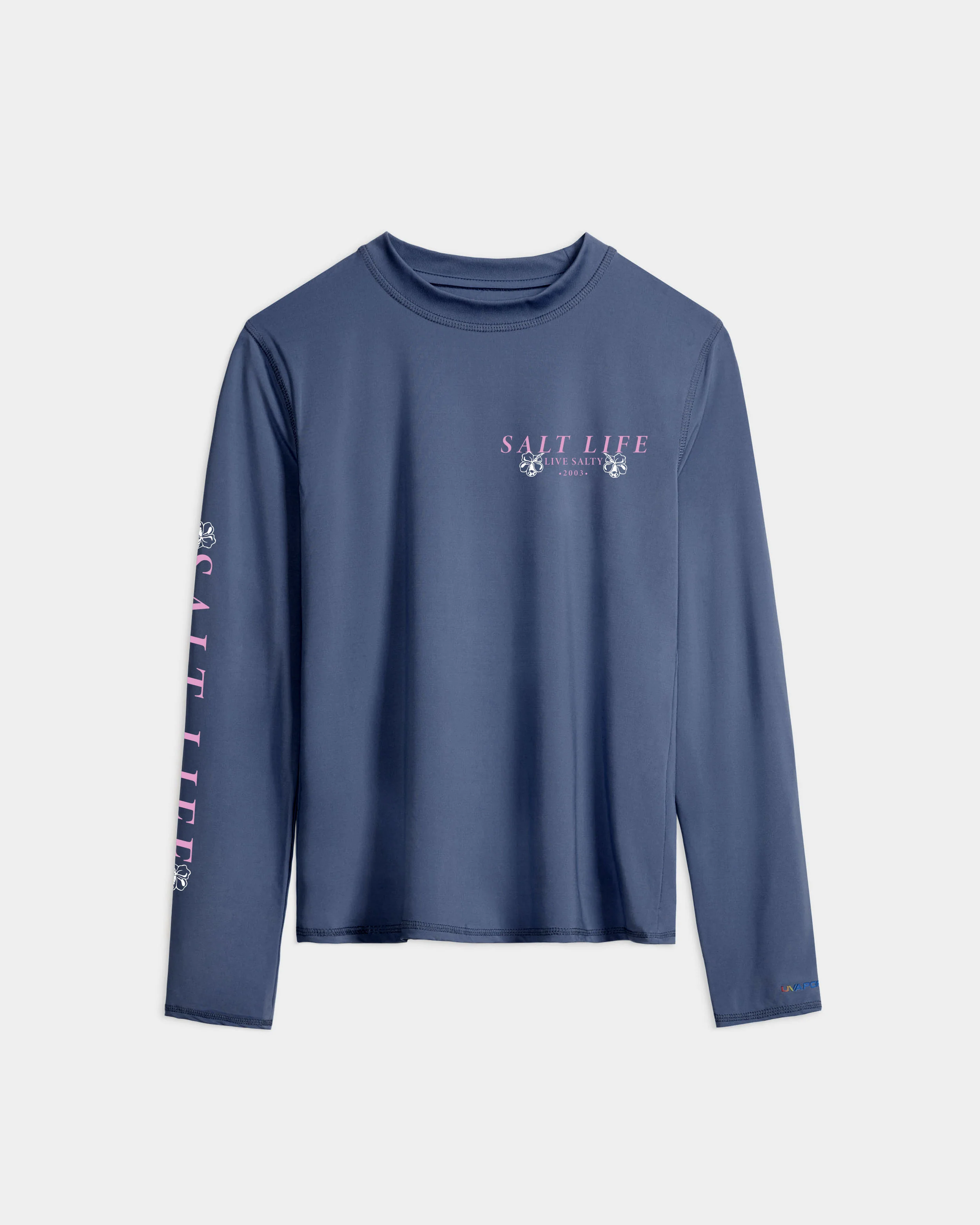 Women’s Salty Marlin Badge SLX Performance Long Sleeve Tee - Image 7
