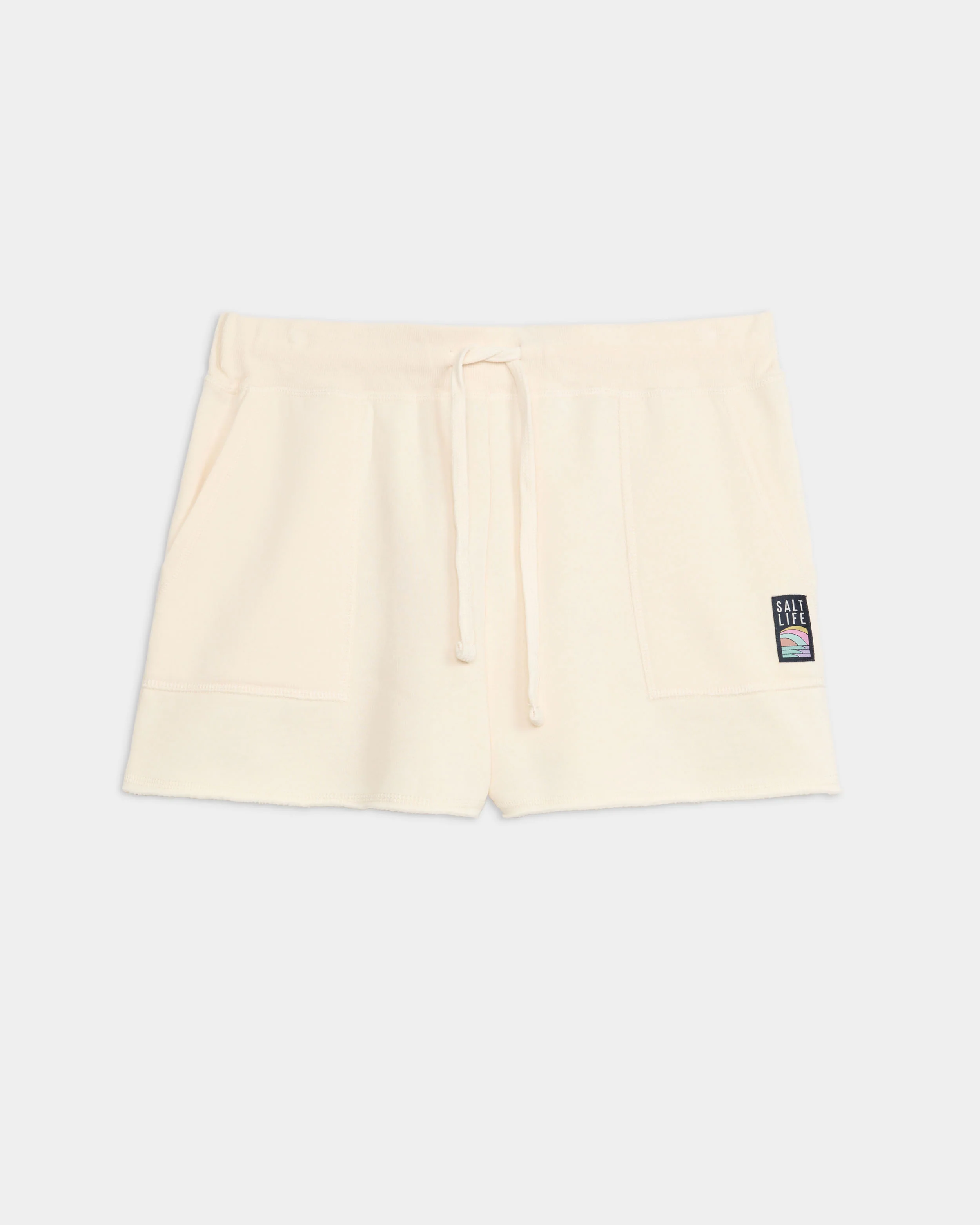 Women's Salty Mind Ocean Washed Fleece Short
