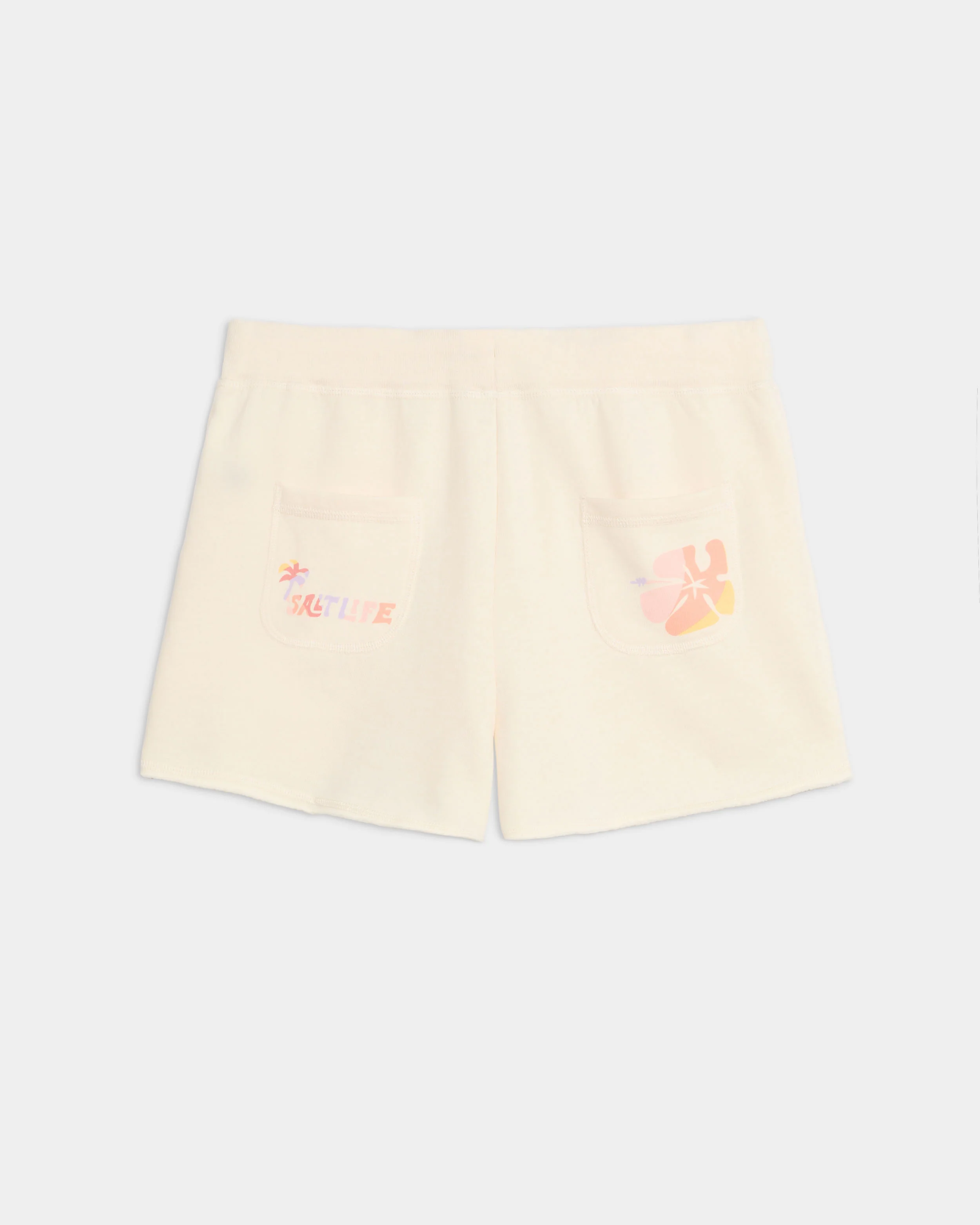 Women's Salty Mind Ocean Washed Fleece Short - Image 7