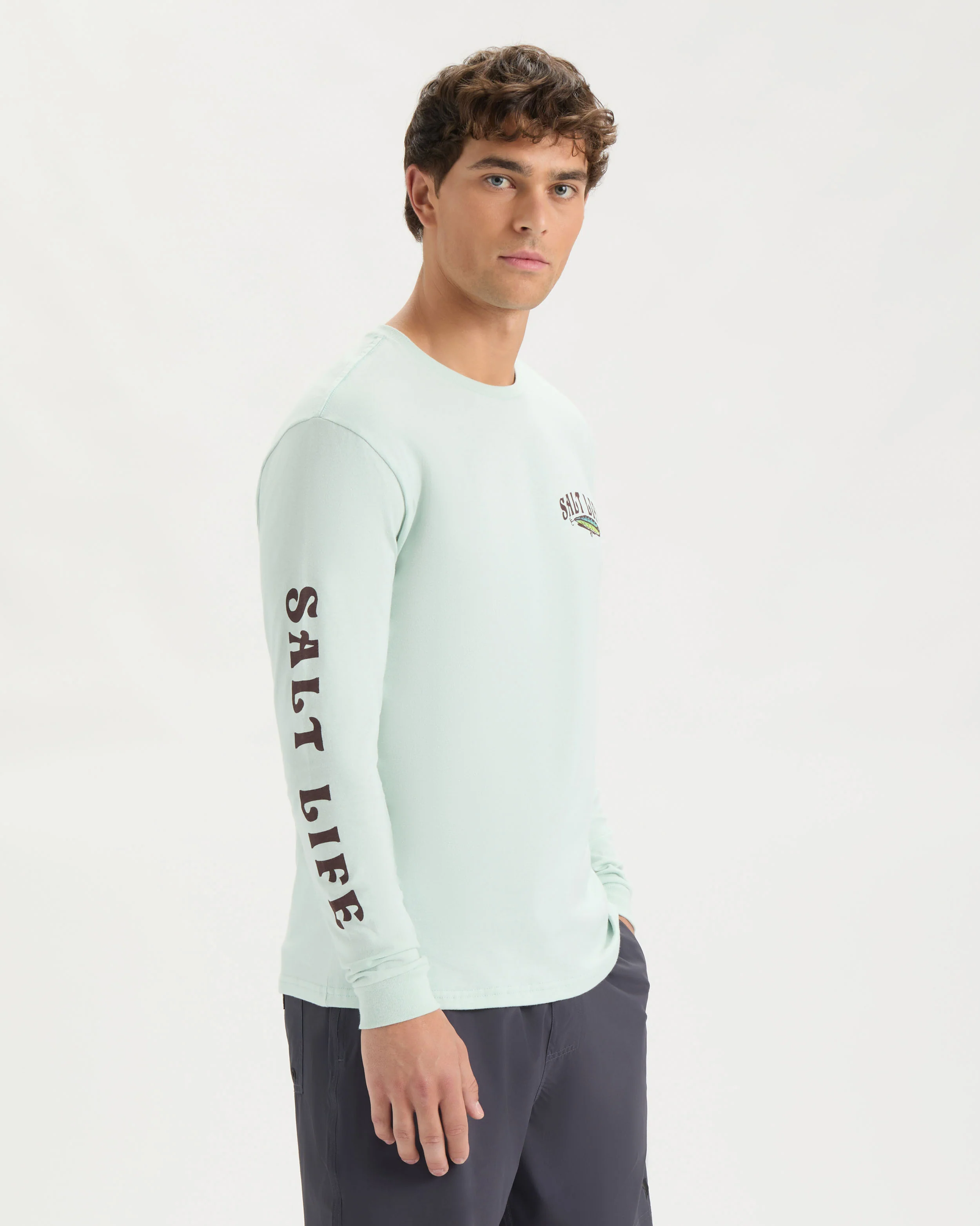 Men’s Salty Way of Life Long Sleeve Shirt - Image 3