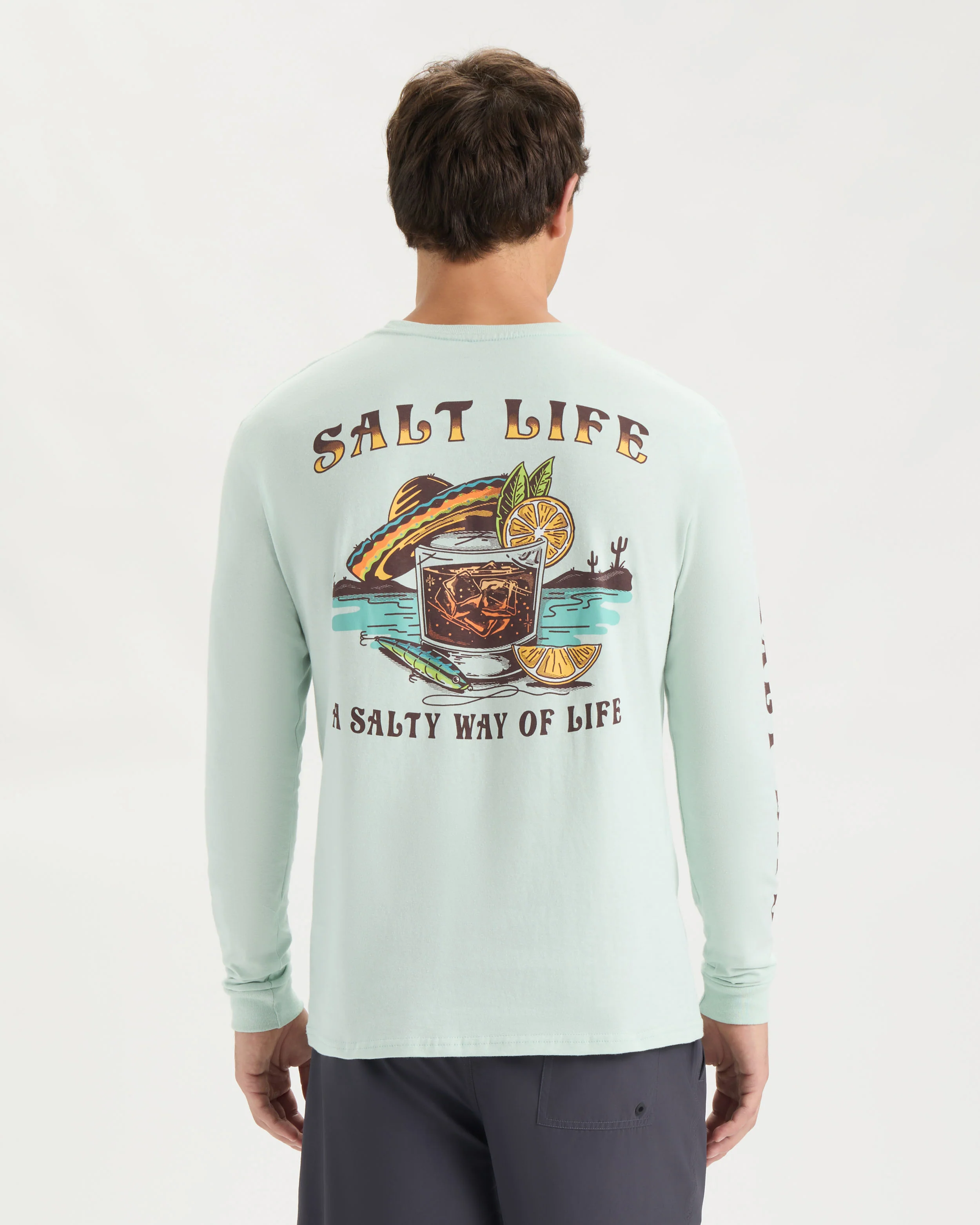 Men’s Salty Way of Life Long Sleeve Shirt - Image 4