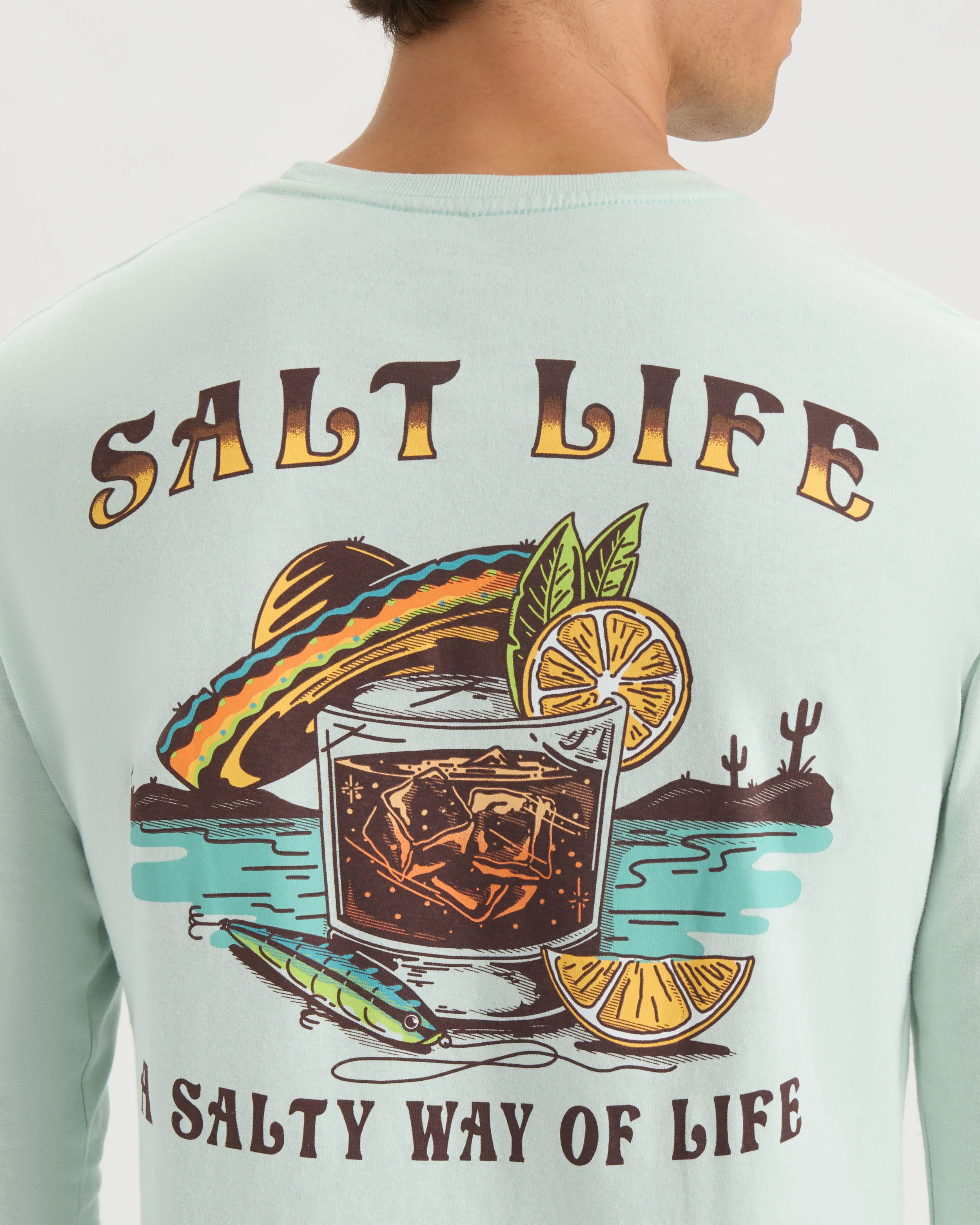 Men’s Salty Way of Life Long Sleeve Shirt - Image 5