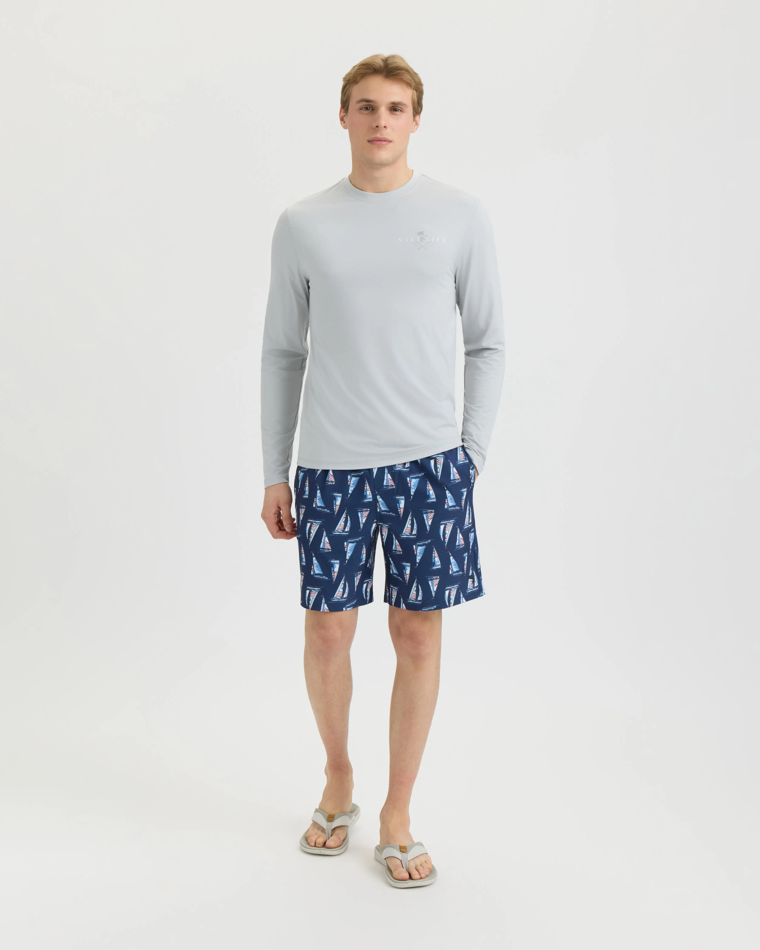 Men’s Sandbar Sunday Allover Printed Shorts - Image 6