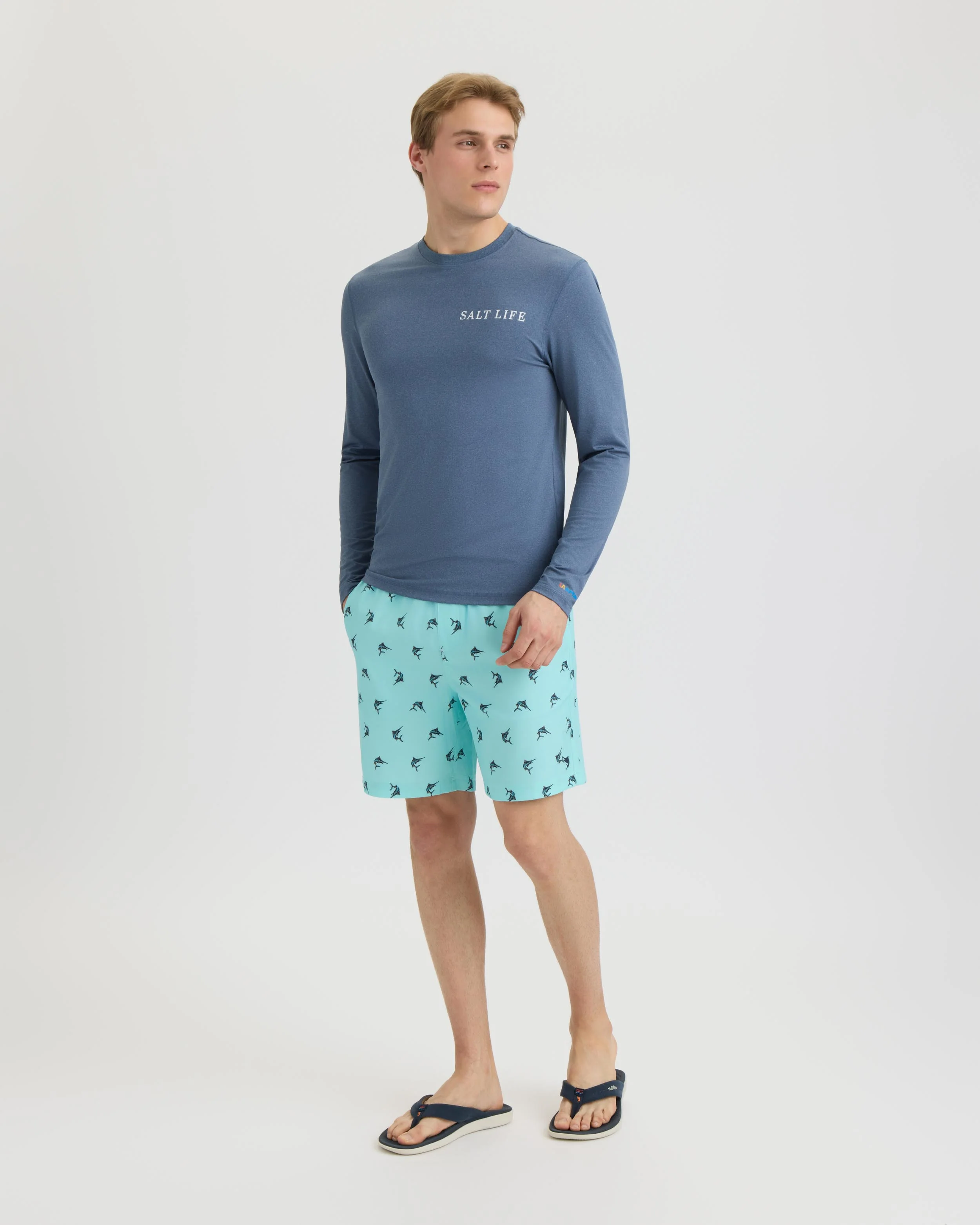 Men’s Sandbar Sunday Allover Printed Shorts - Image 6