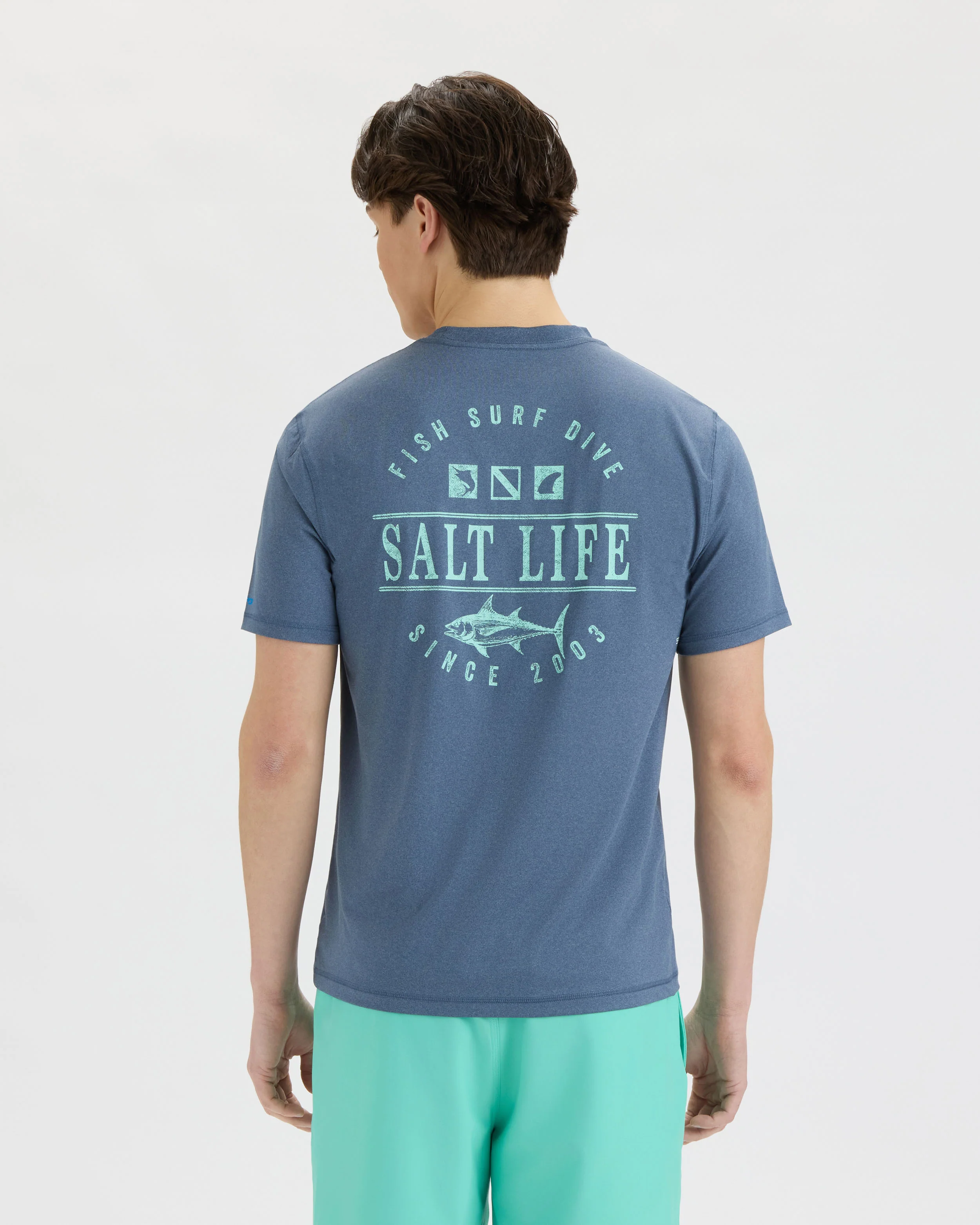 Men’s Sea to Sea SLX Performance Short Sleeve Tee - Image 4